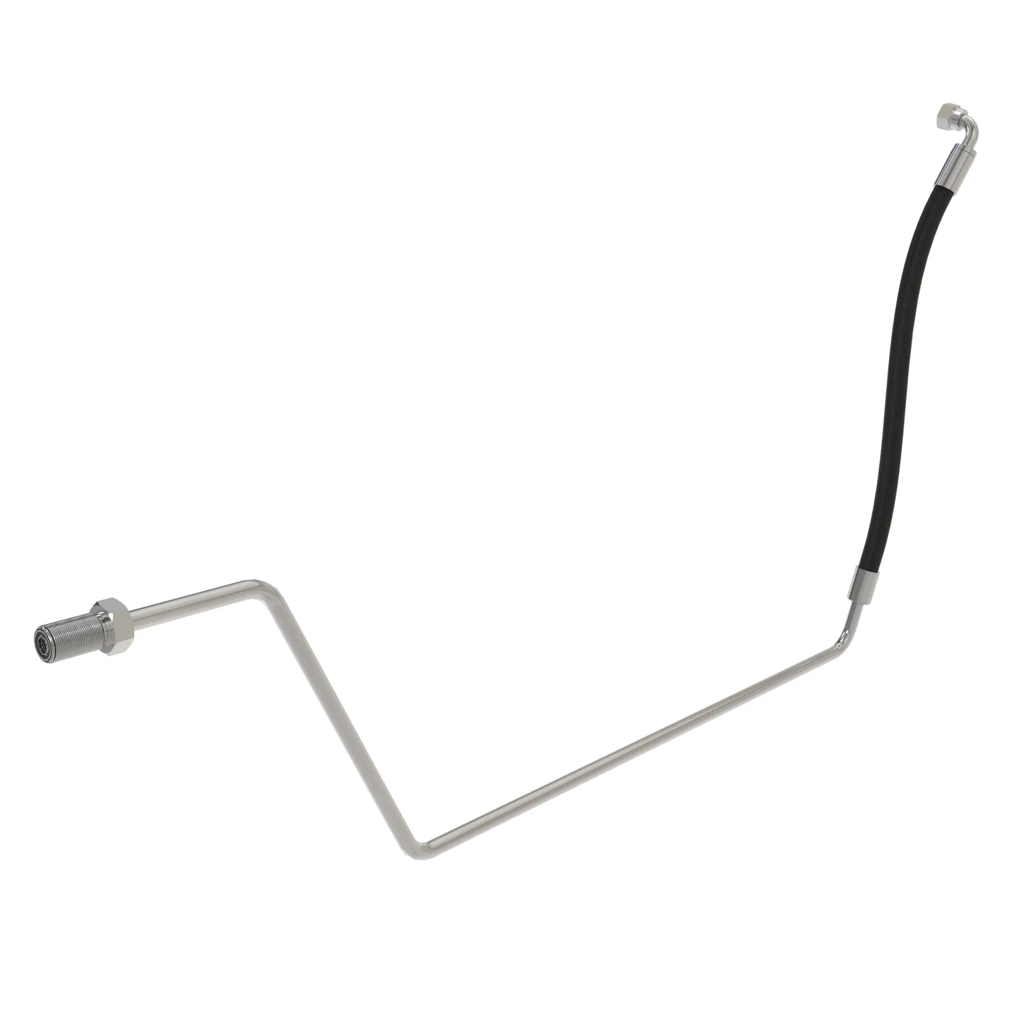 John Deere PTO Dropbox Front Lube Supply Oil Line - RE567854
