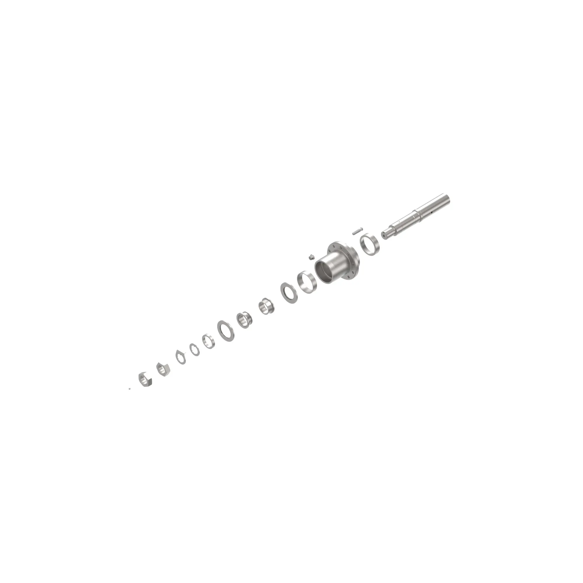 John Deere Hub and Spindle Assembly - AA84189