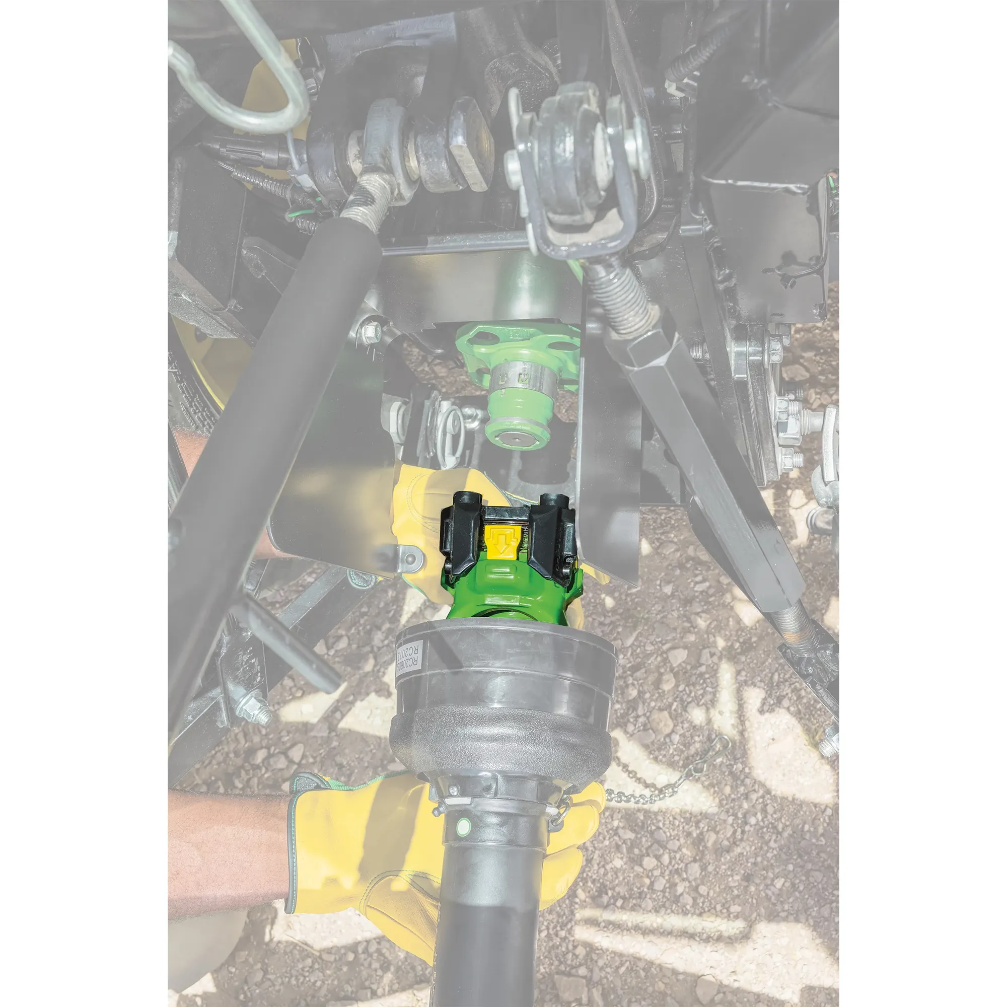 John Deere Quik-Knect Implement Receiver Attachment, 27 x 74.6 mm (1.06 x 2.94 in.) - BLV11178