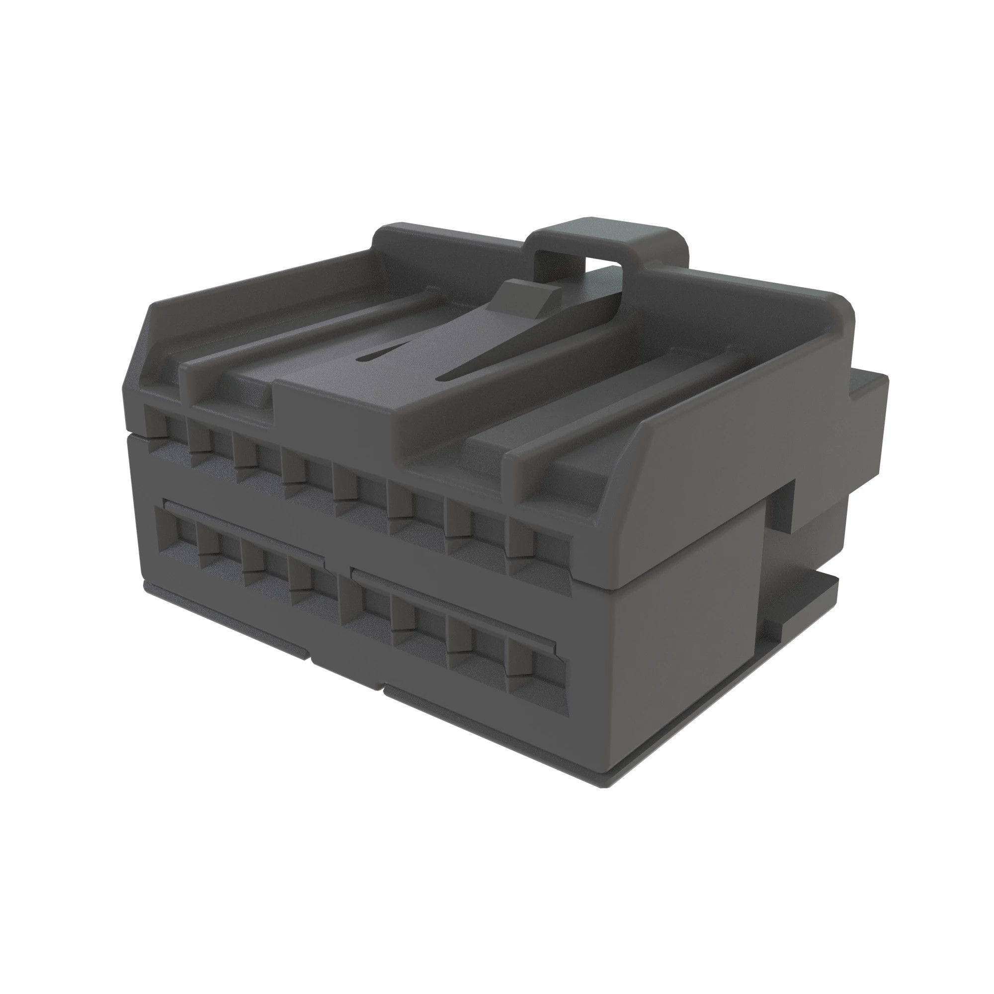 CONN TYCO GET.64 16W F BLK PLSTC