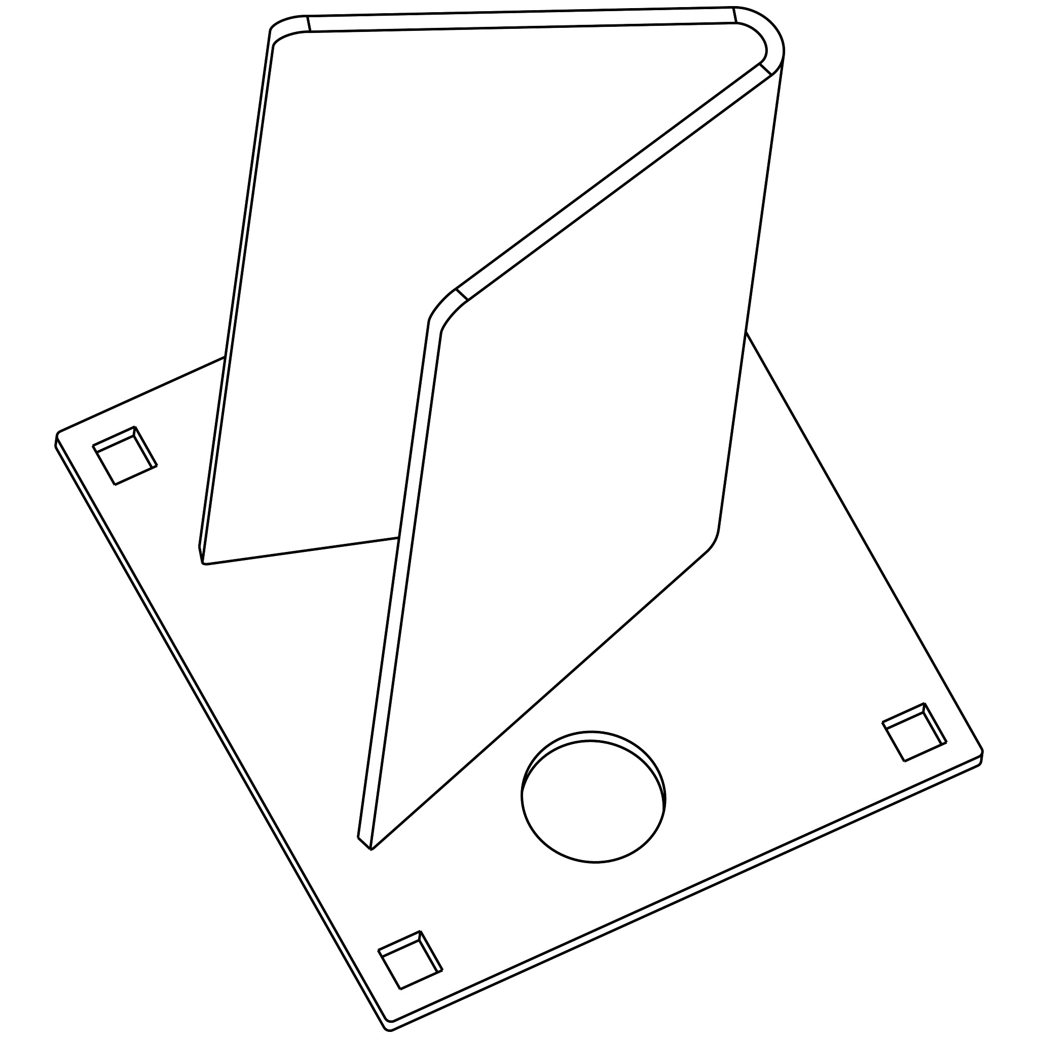 BUMPER, BAFFLE UPSTOP