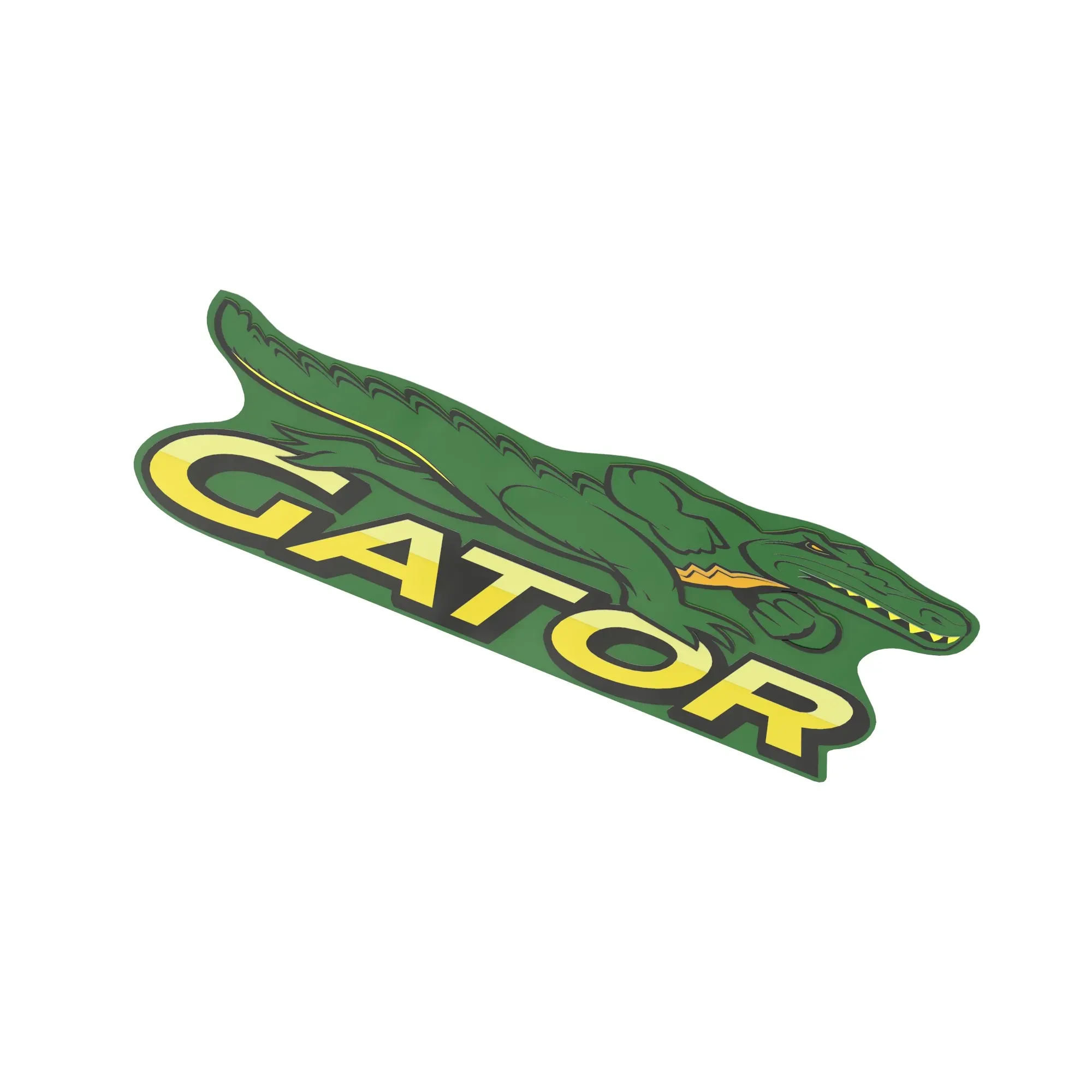 LABEL, XUV TAILGATE LH-GREEN