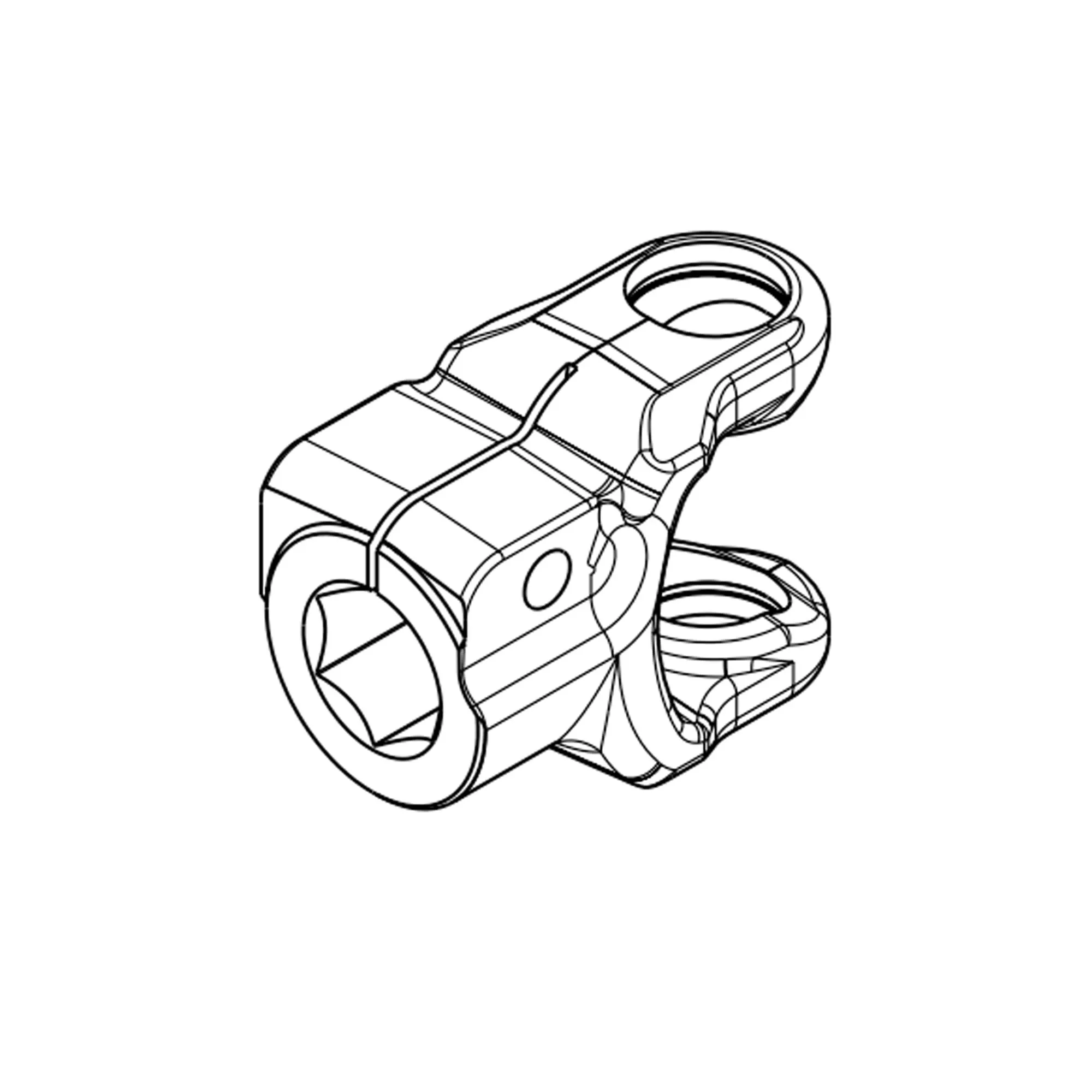 John Deere Universal Joint Yoke - H237117