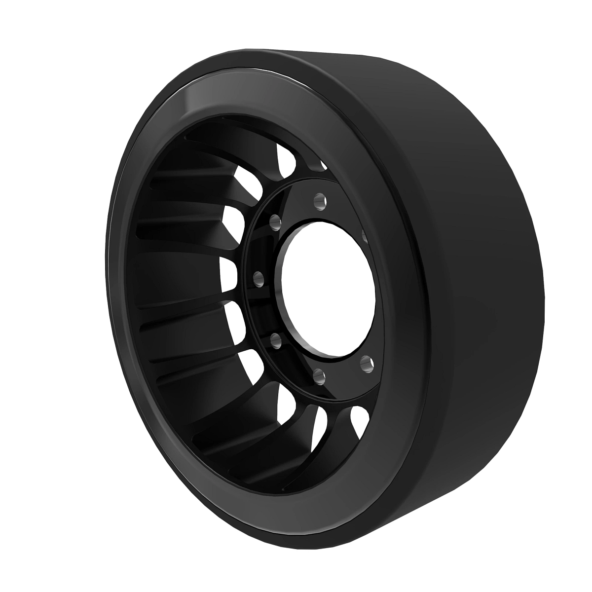 Wheel, Idler With Rubber