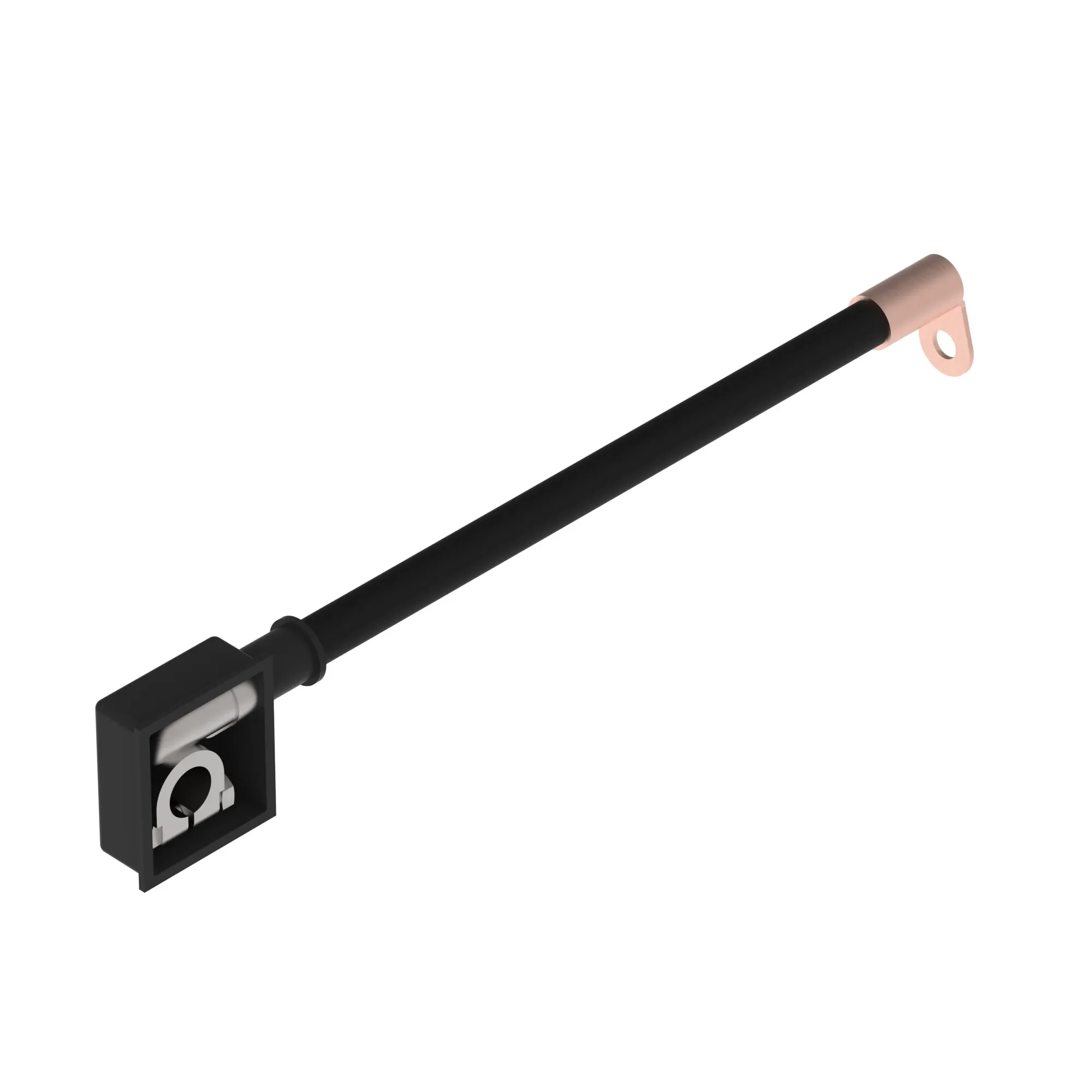 John Deere Negative Battery Cable, Length 370 mm - RE278238
