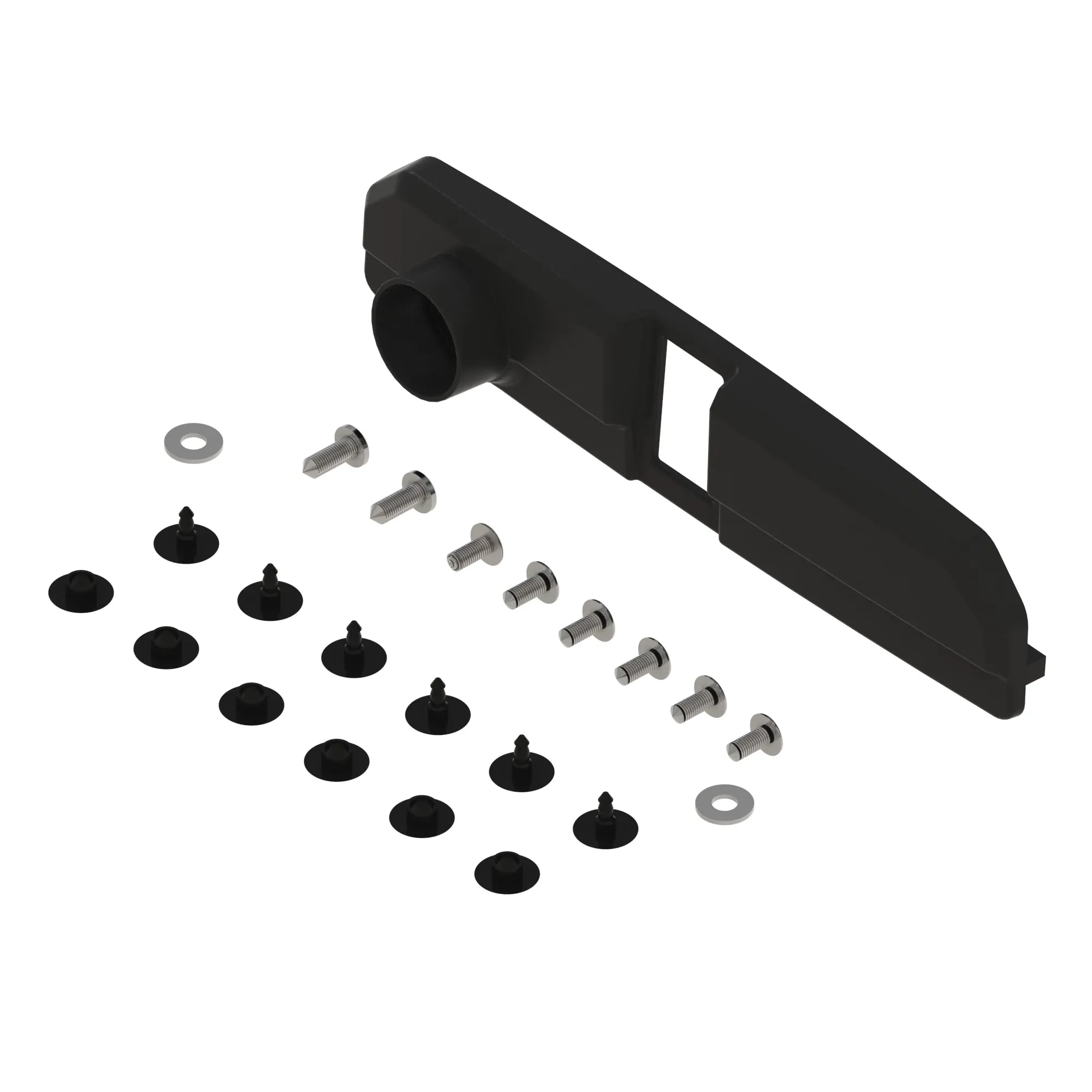 FRONT BEZEL KIT, AIR SUSPENSION SEAT, HEATED
