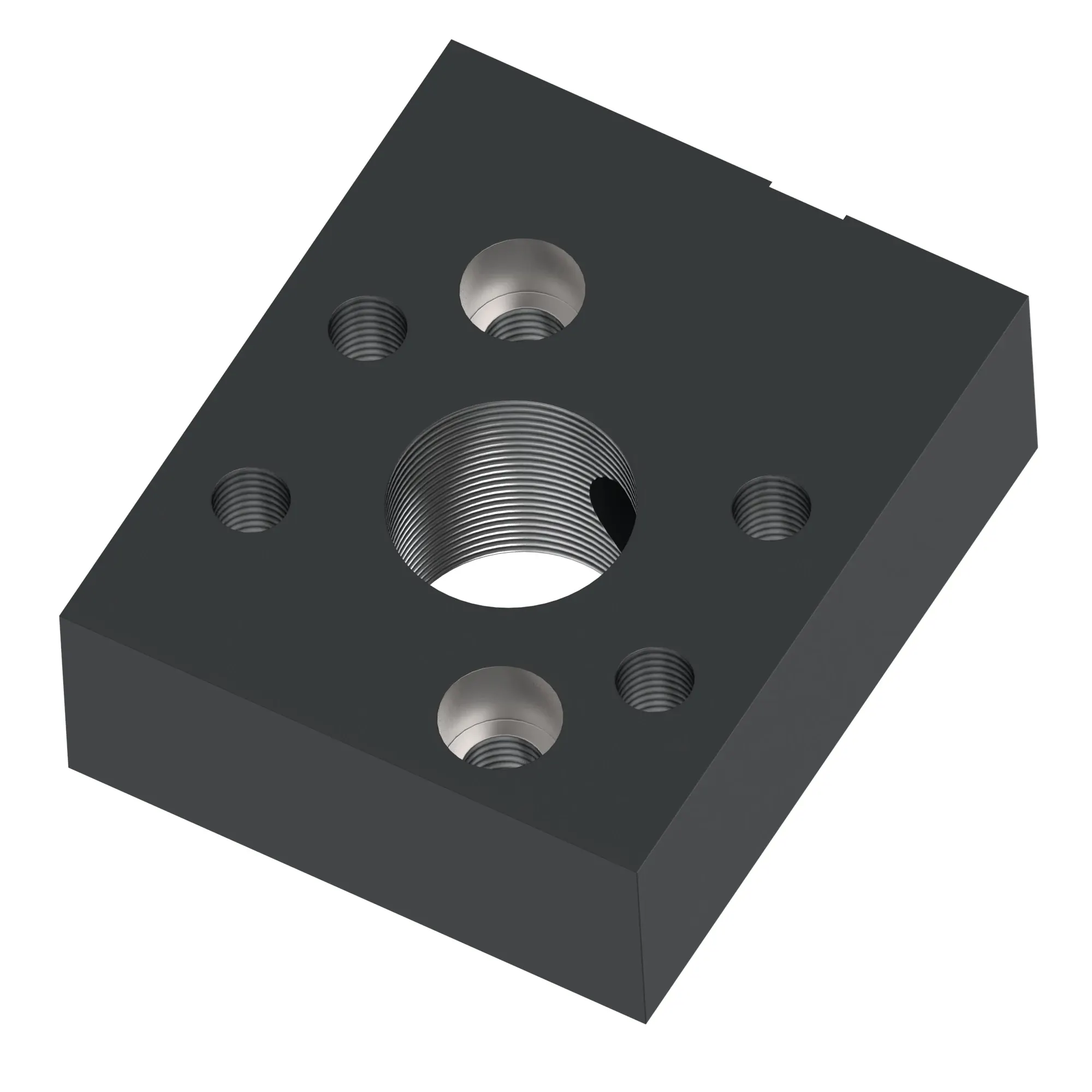 John Deere Auxiliary Inlet Manifold Flange Fitting - AKK44100