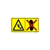 John Deere Warning Safety Sign - H204509