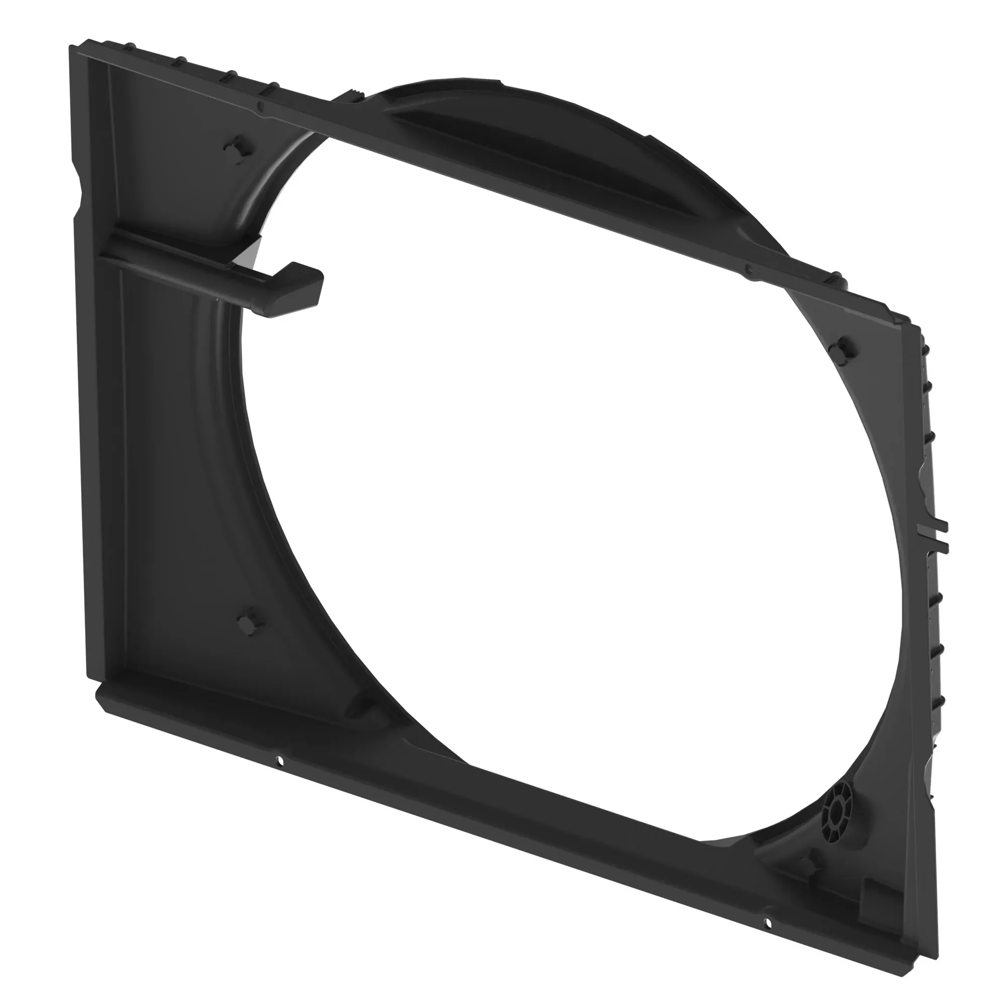 SHROUD, REVERSIBLE FAN