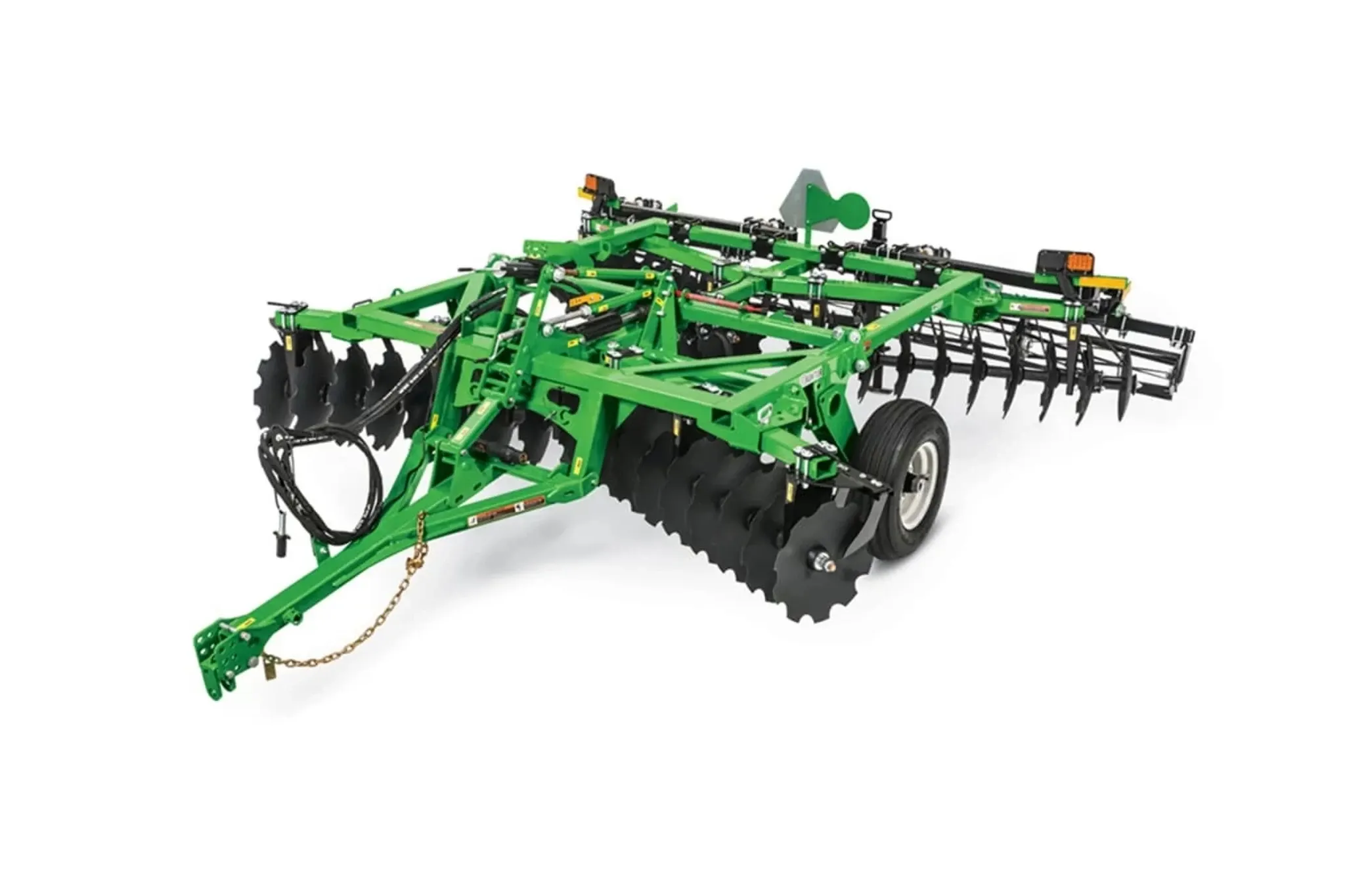 Front left studio view of TM14D Series Tandem Disk Harrow