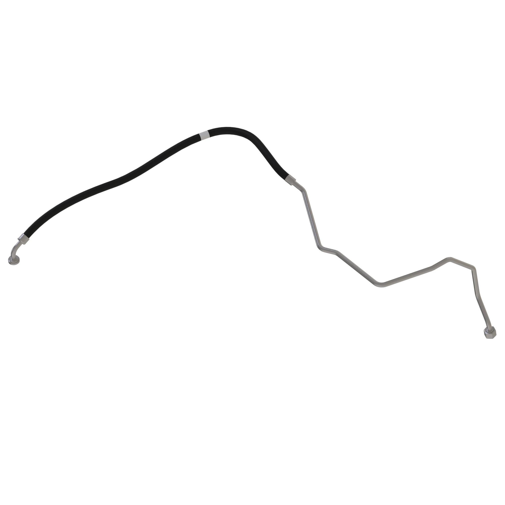 John Deere Axle Supply Pump Outlet Oil Line - RE587406