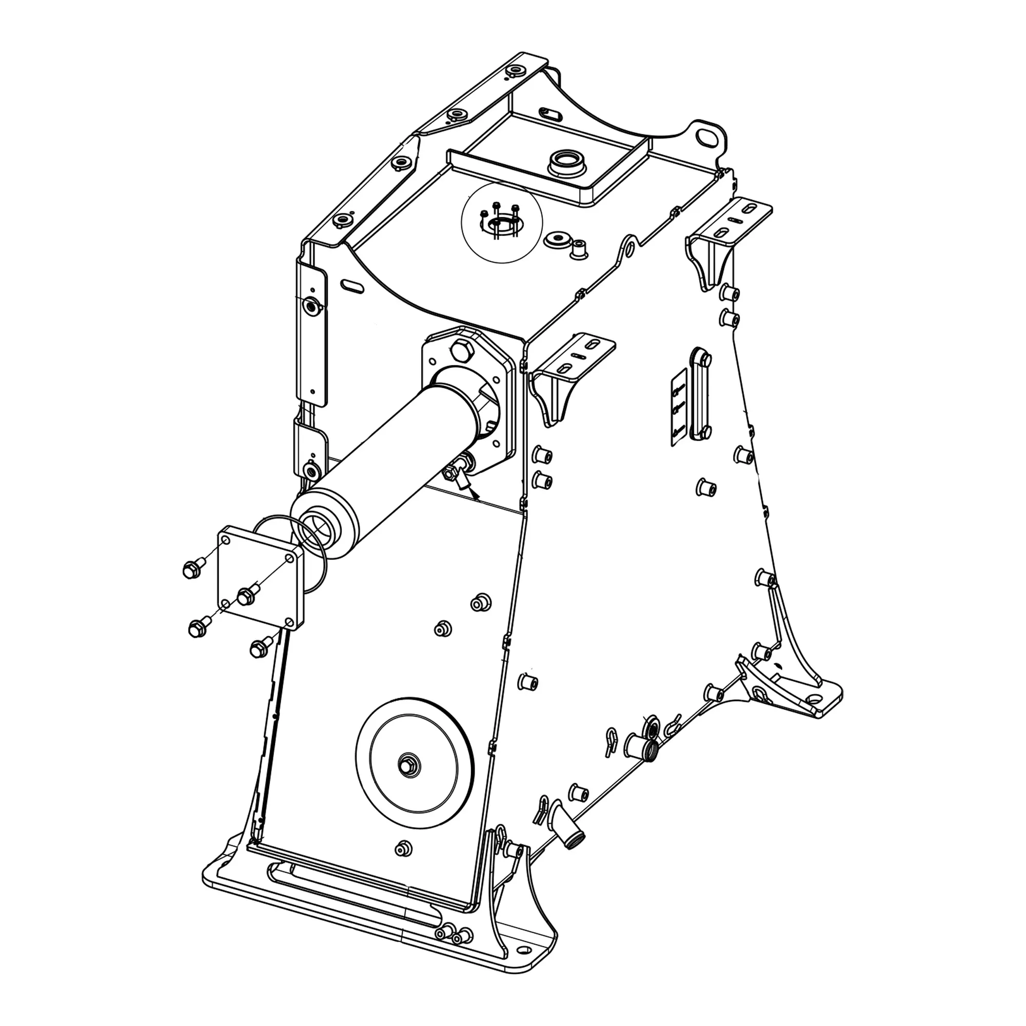 John Deere Hydraulic Reservoir - AT519292