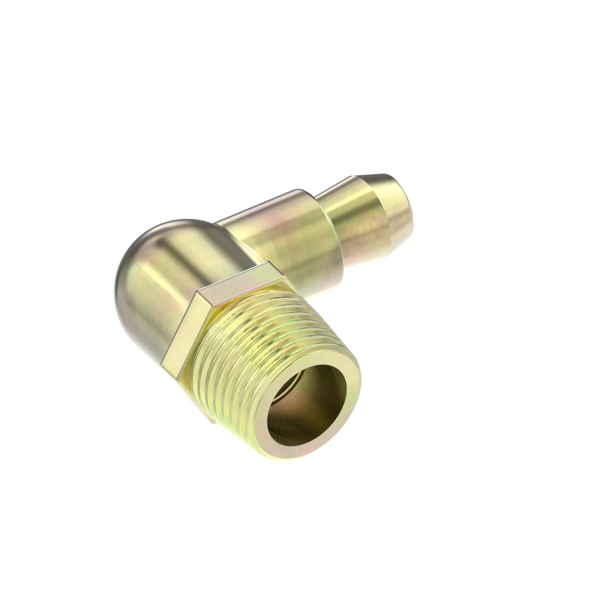 90 degree angle, 1/8" PTF Special Short Thread, 27/32" overall length