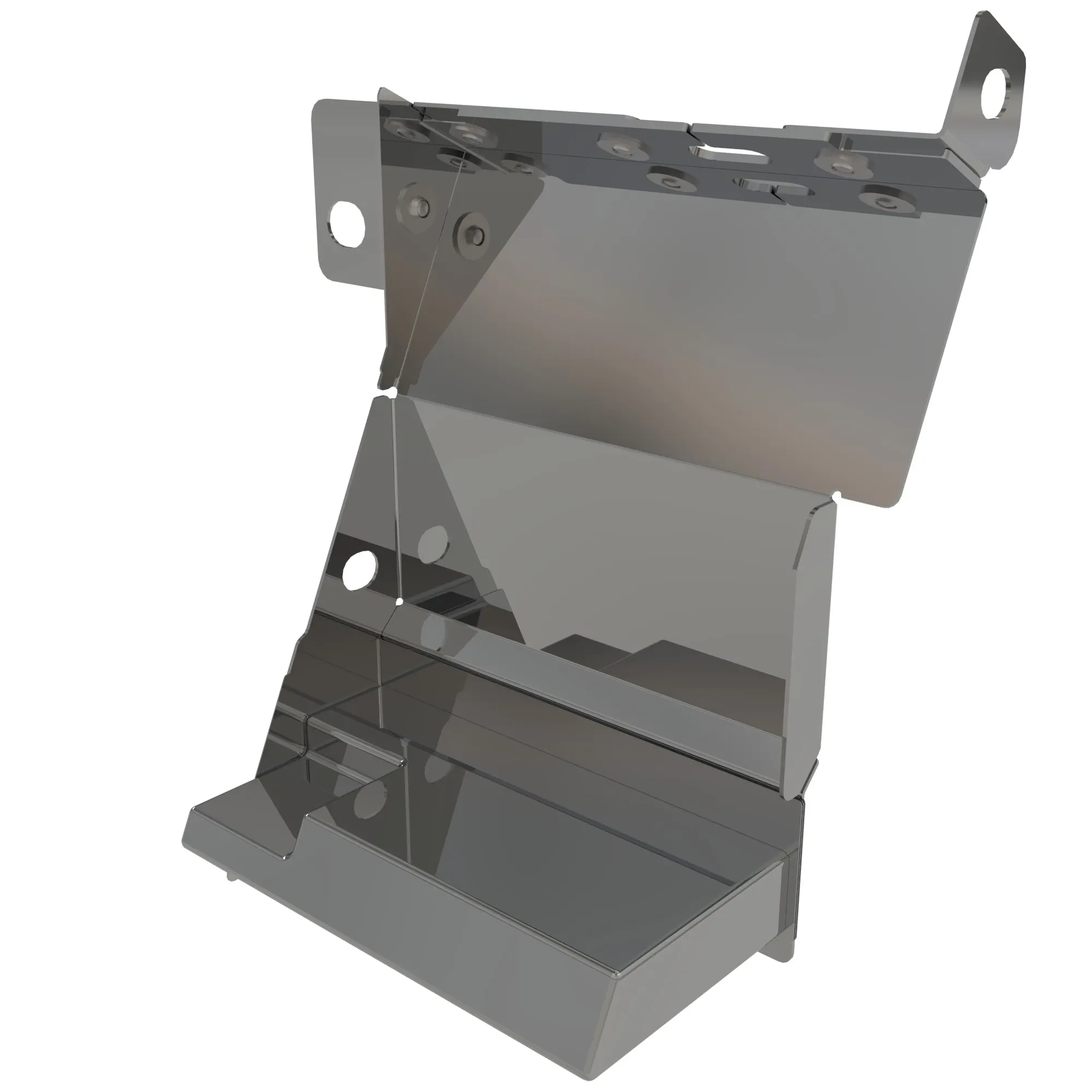 EXHAUST THROTTLE LINKAGE COVER PLATE
SERIES TURBO CLADDING
