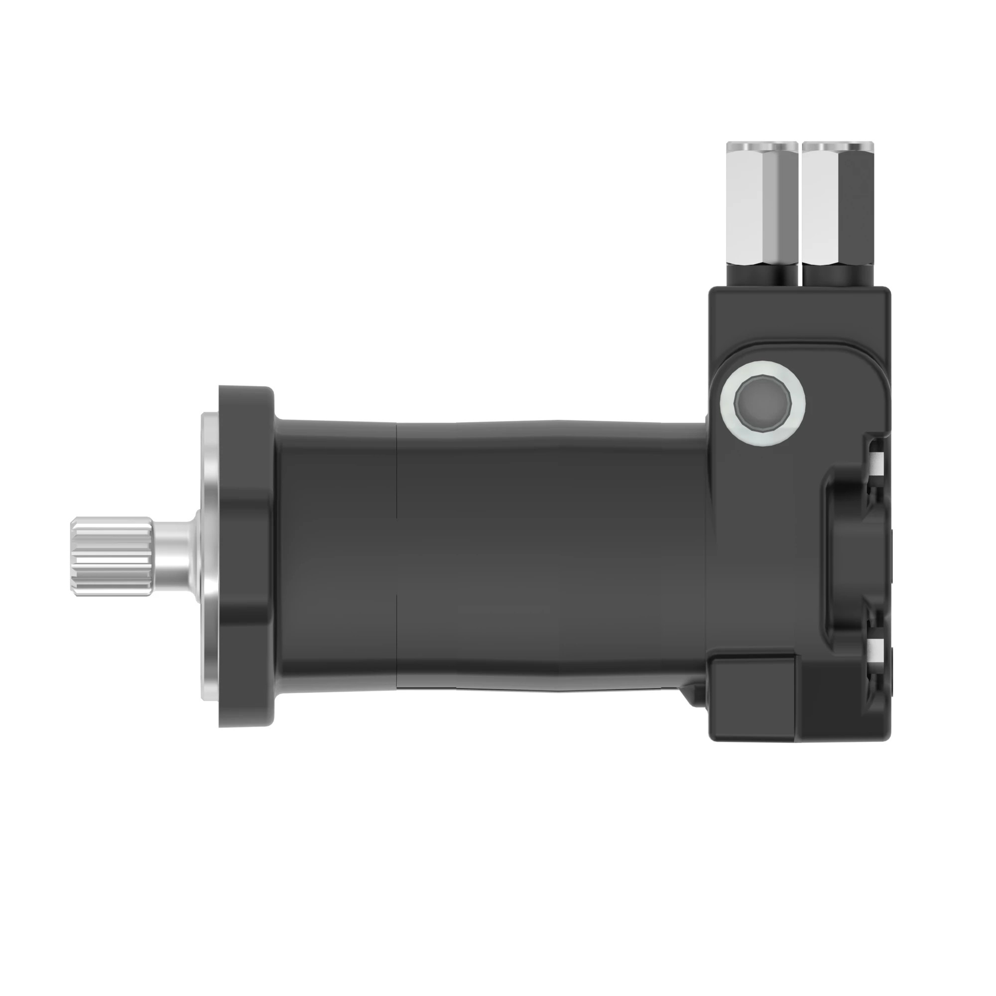 MOTOR WITH CROSSOVER RELIEFS