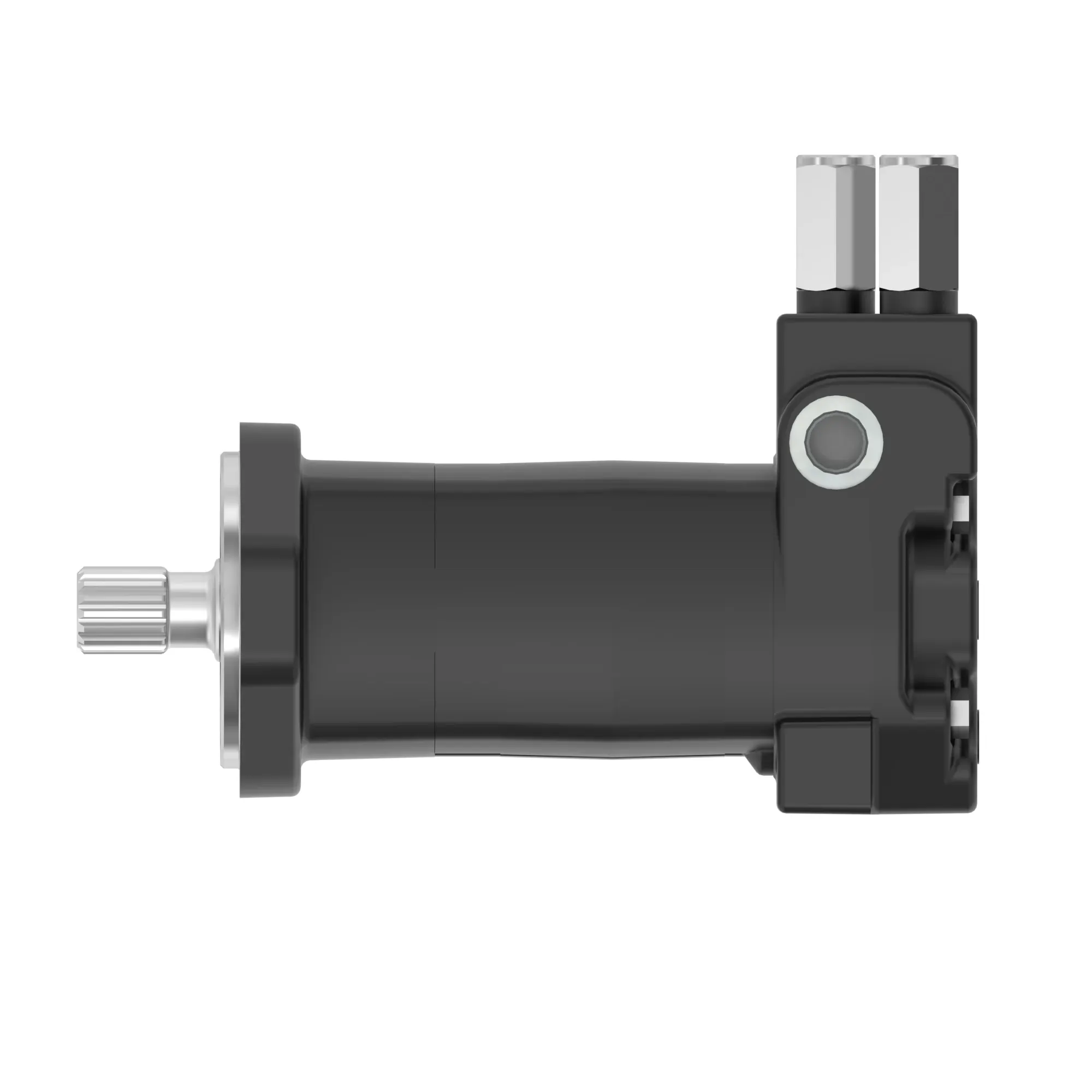 MOTOR WITH CROSSOVER RELIEFS