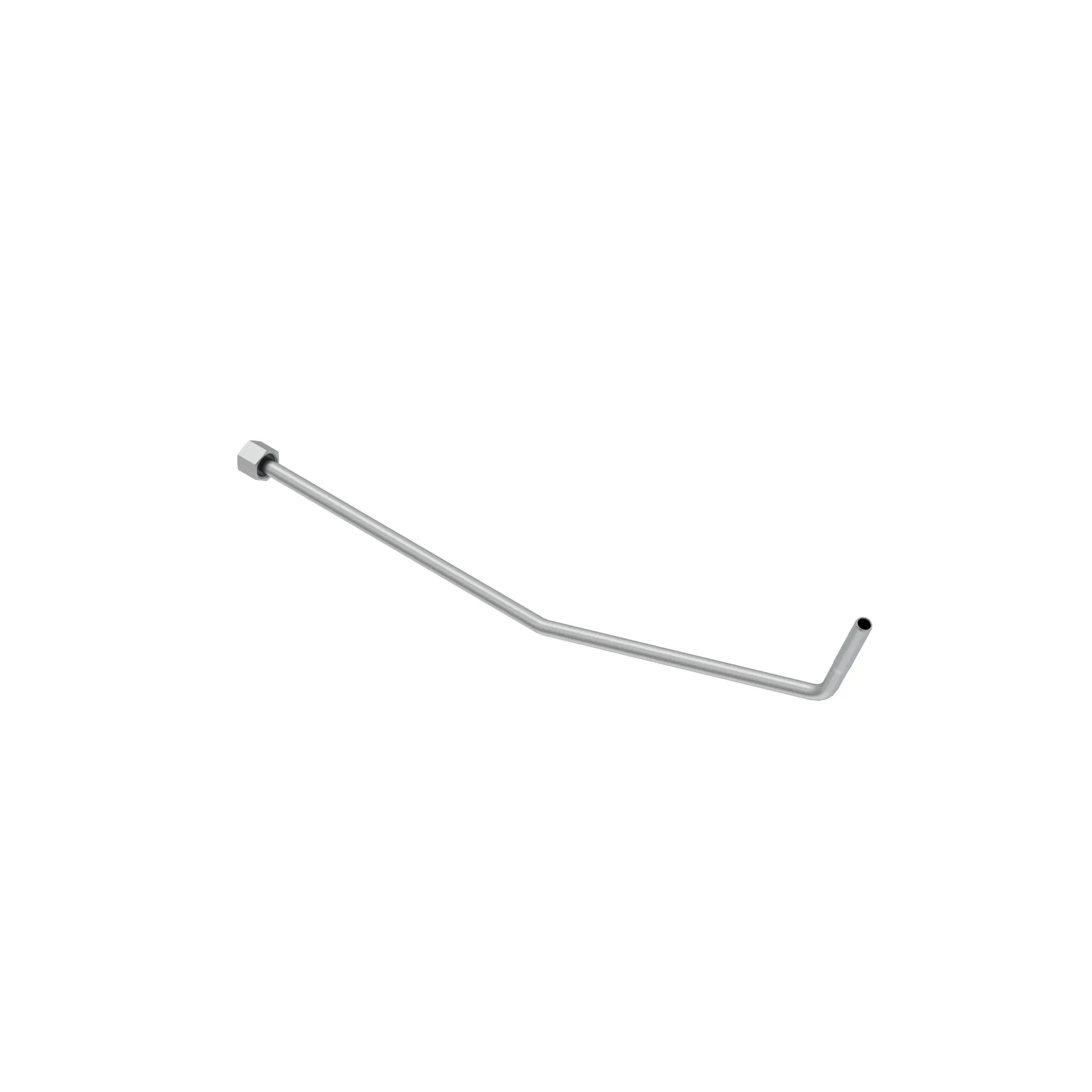 John Deere Lower Feedroll Gearbox Oil Line - DE31358