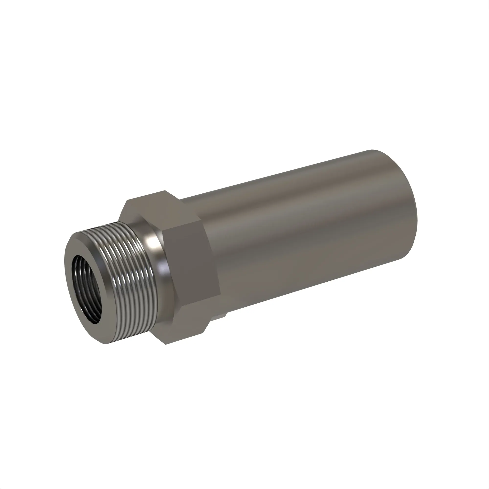 STRAIGHT THREAD CONNECTOR LONG,O-R