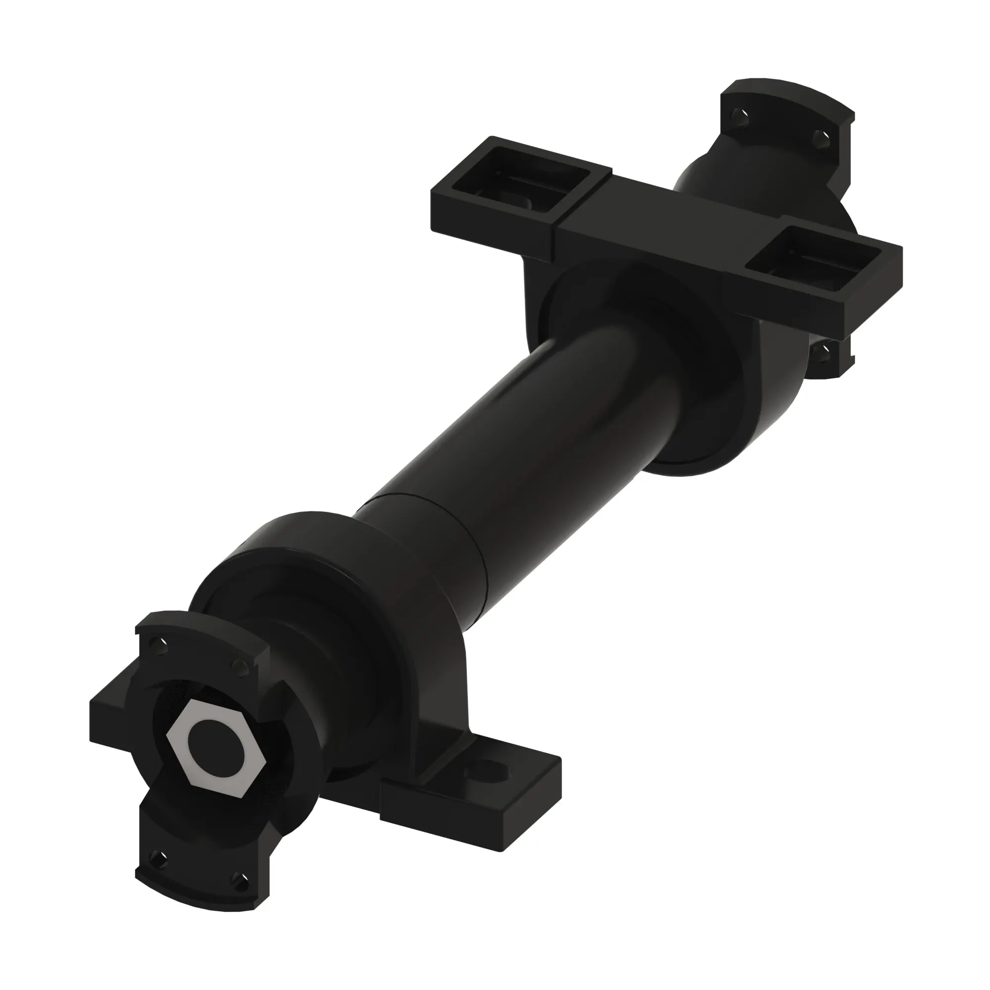 John Deere Extra Short Rear Frame Universal Driveshaft - F071949