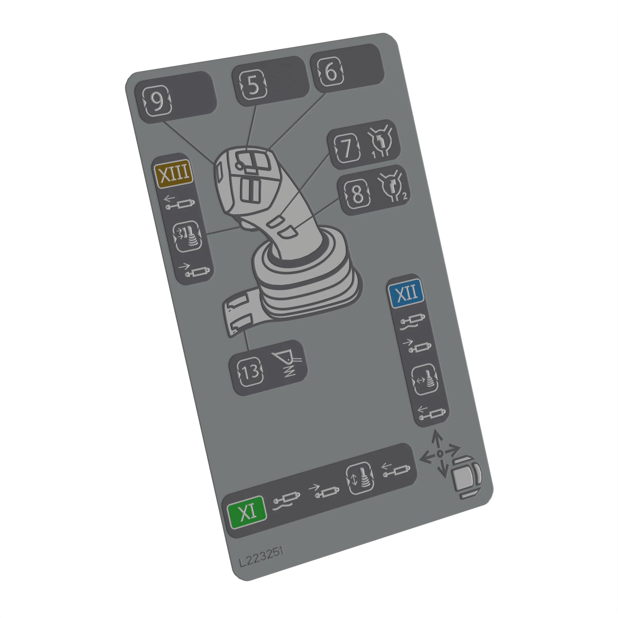 LABEL, ICM DEFAULT ADJUSTMENT W/ IV