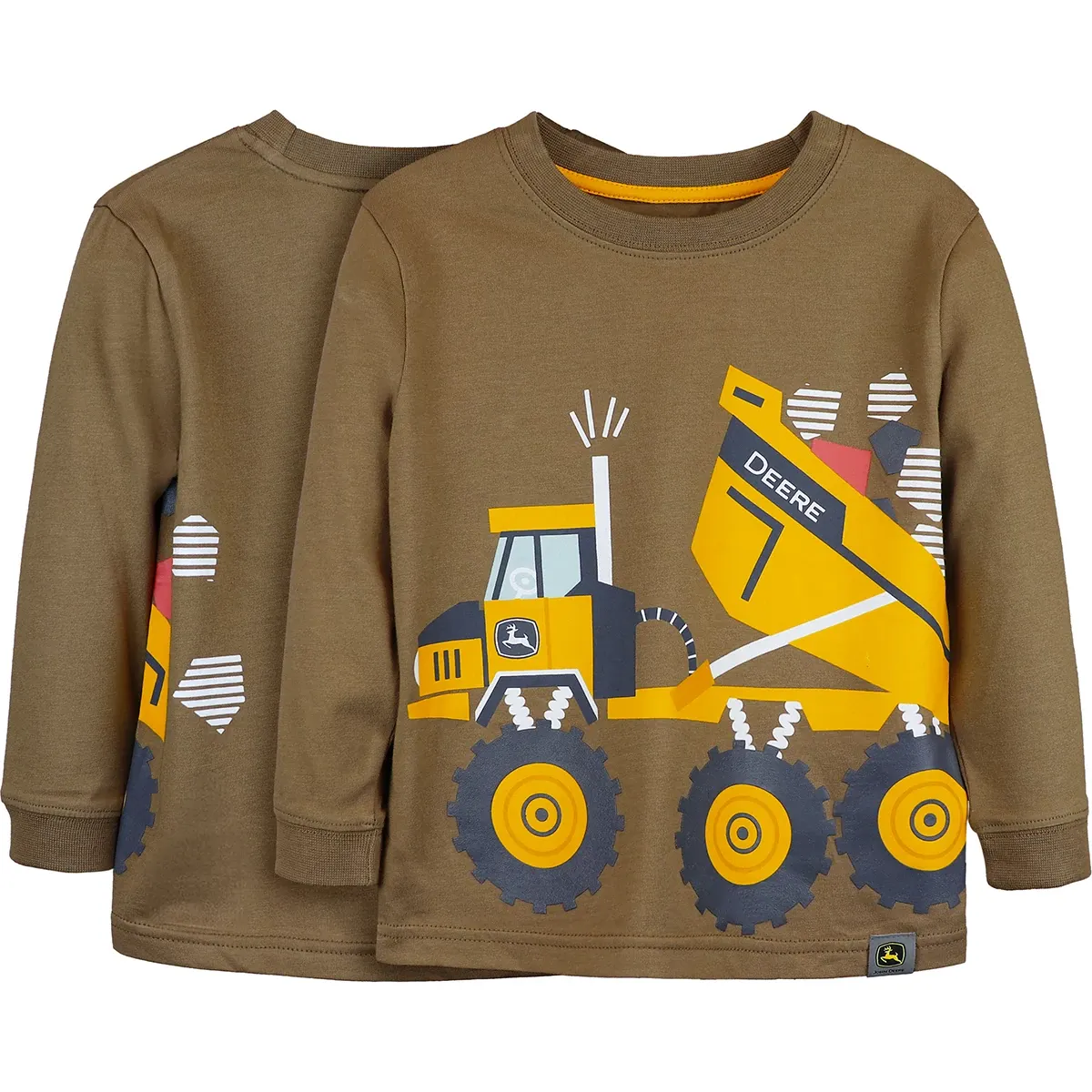 Toddler Dump Truck Long Sleeve T-Shirt