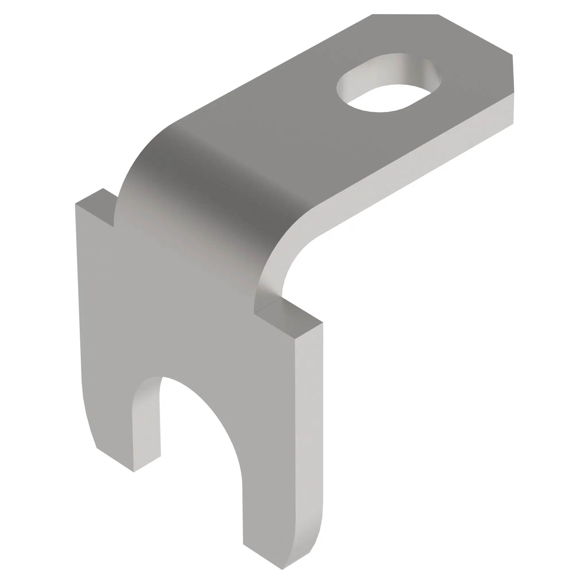 John Deere Feeder House Central Locking Mounting Angle - H206696