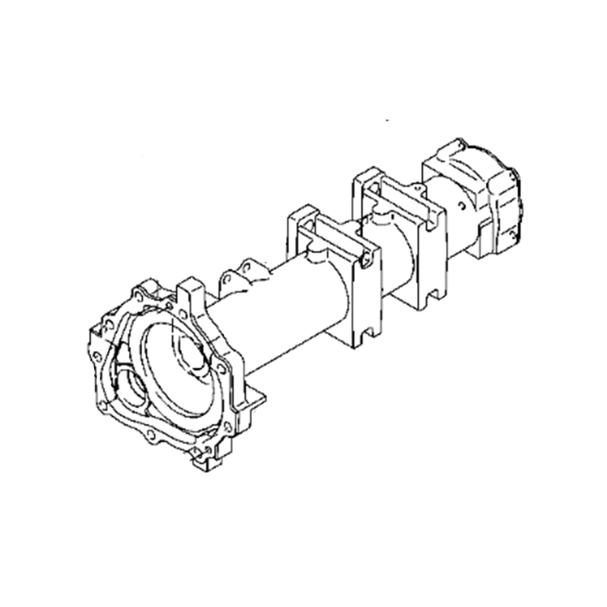 John Deere Transaxle LH Housing - M810397