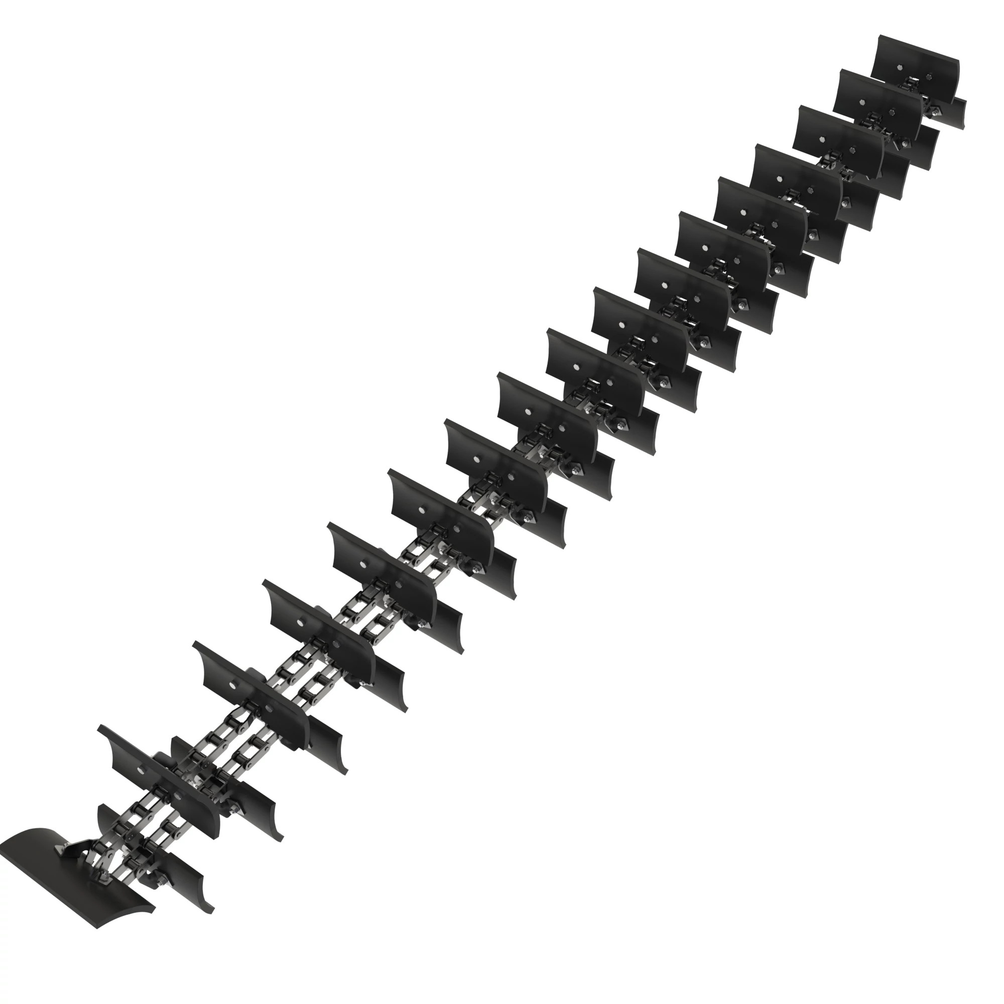 ⚙️ AXE25091: Cadena de Rodillos para Elevador de Granos Limpios