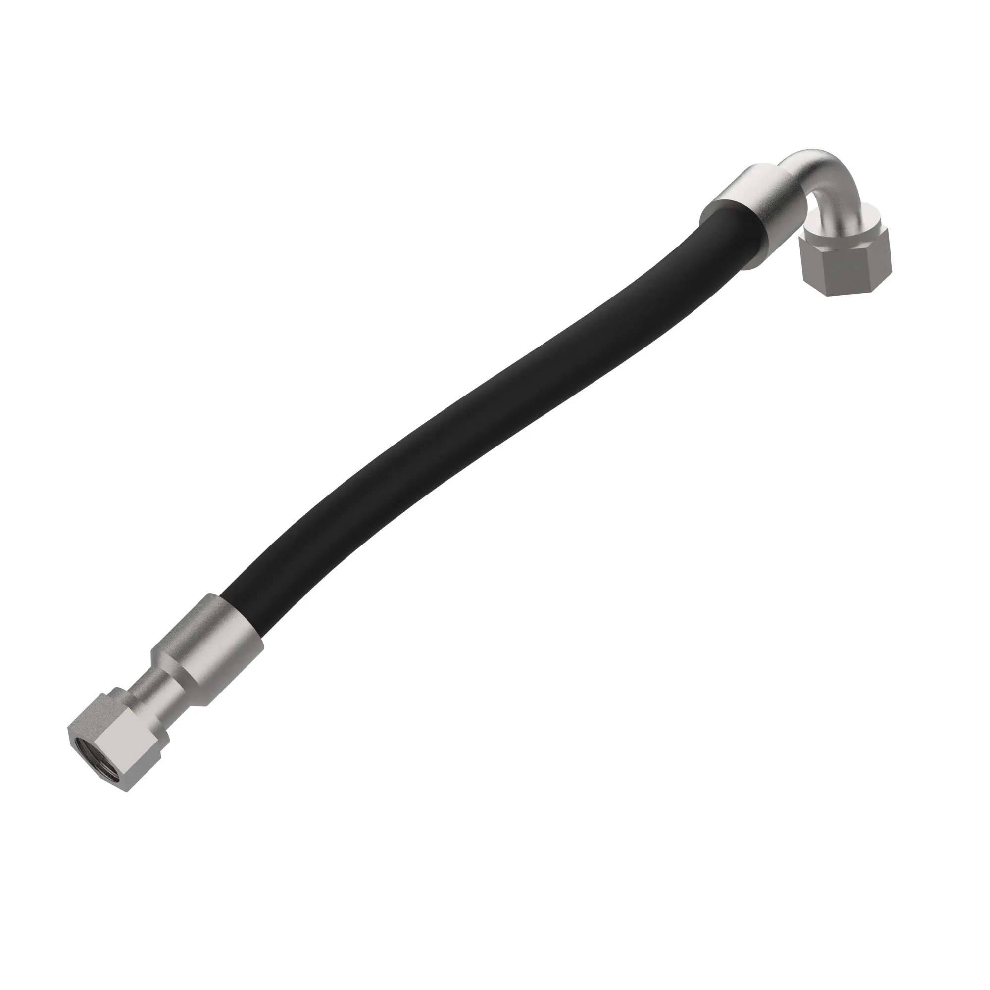 John Deere Reinforced with Metal Rubber Hydraulic Hose - F070210