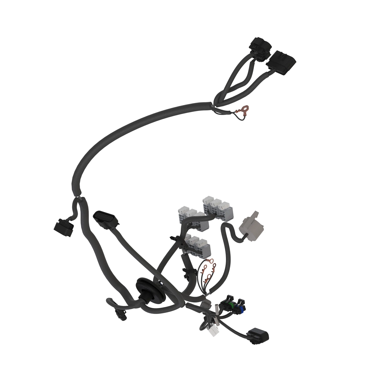 Cab Wiring Harness, Front Console H