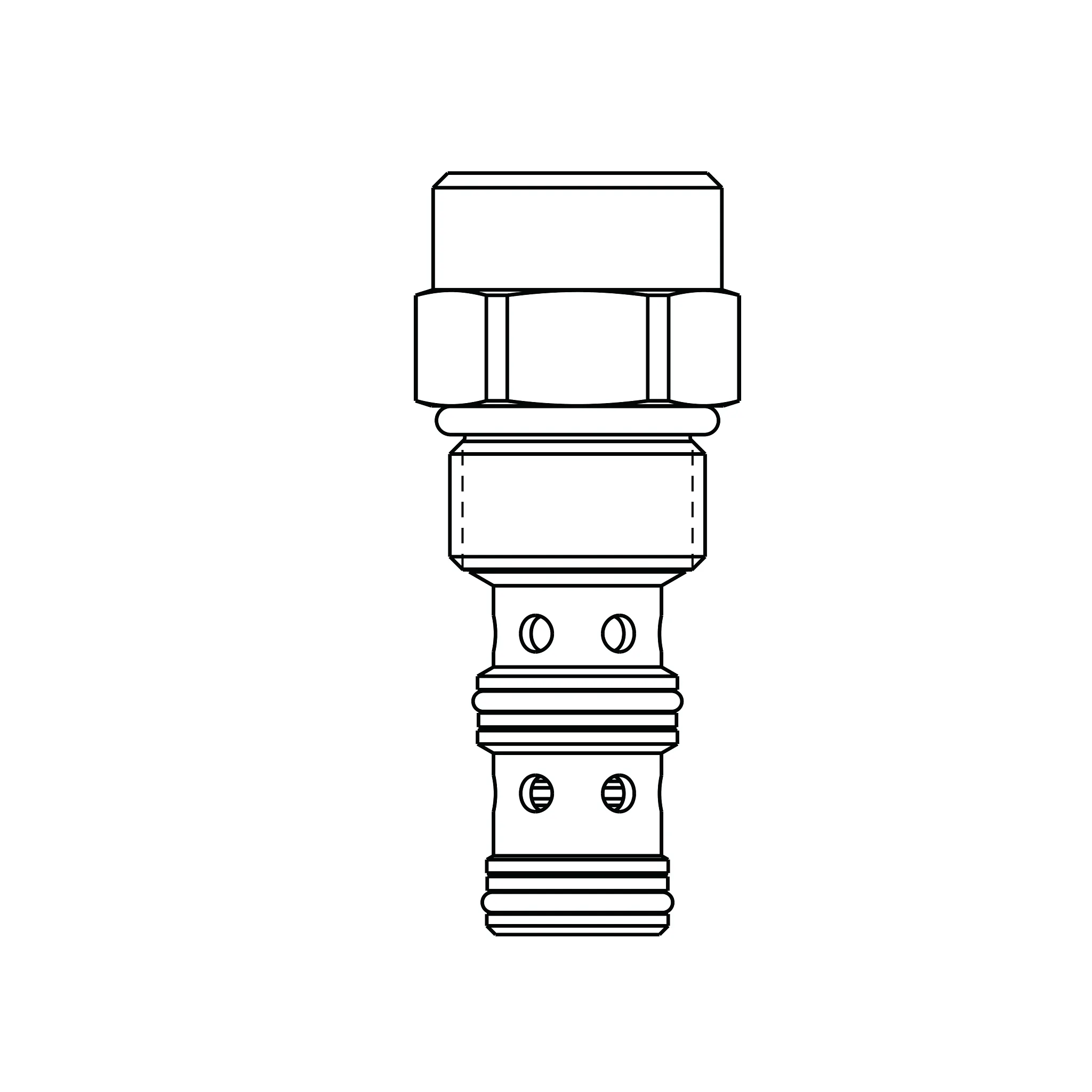 John Deere Pressure Compensated Flow Control Hydraulic Valve - AN403557