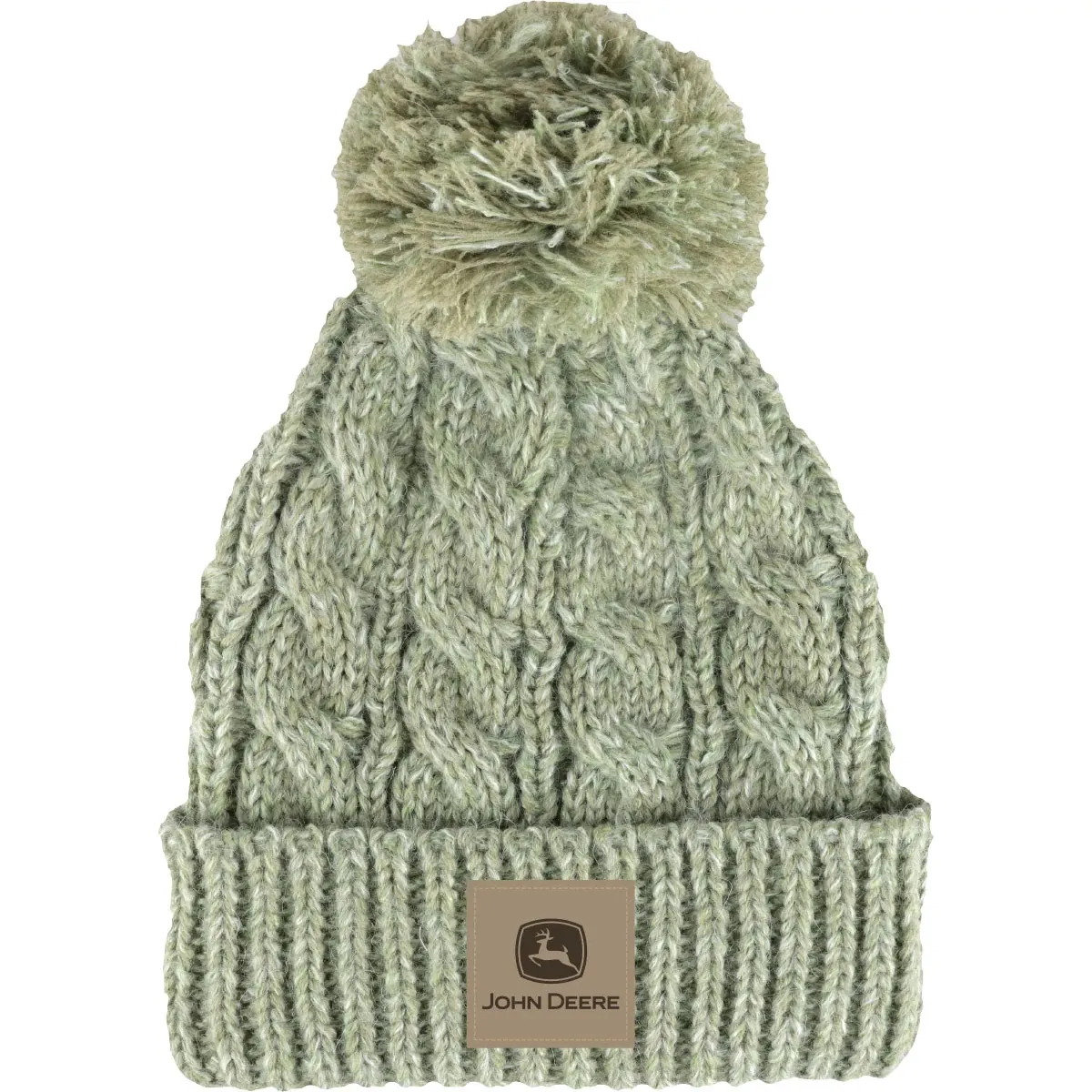 Cable Knit Pom Hat