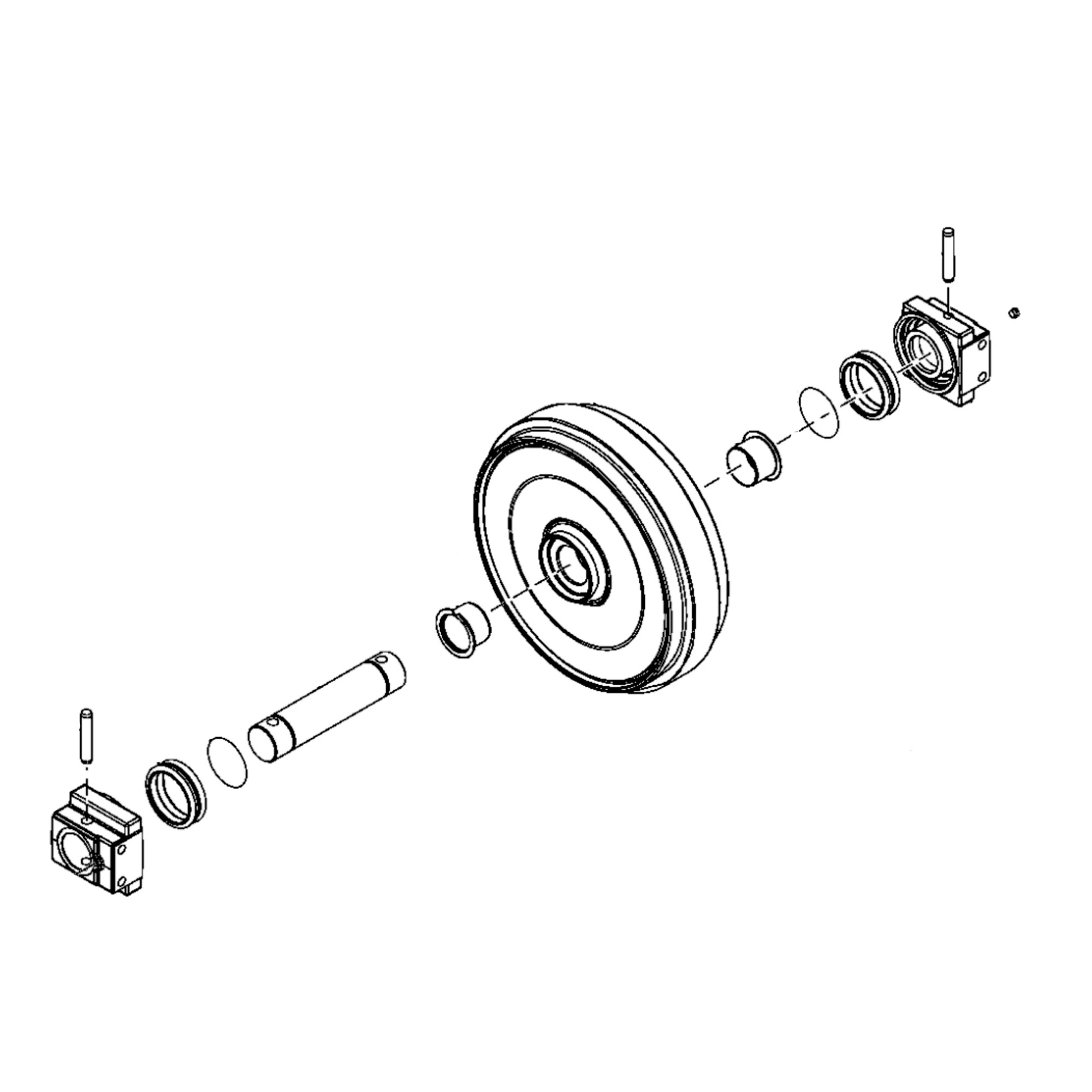 John Deere Track Chain Idler - 9273554R