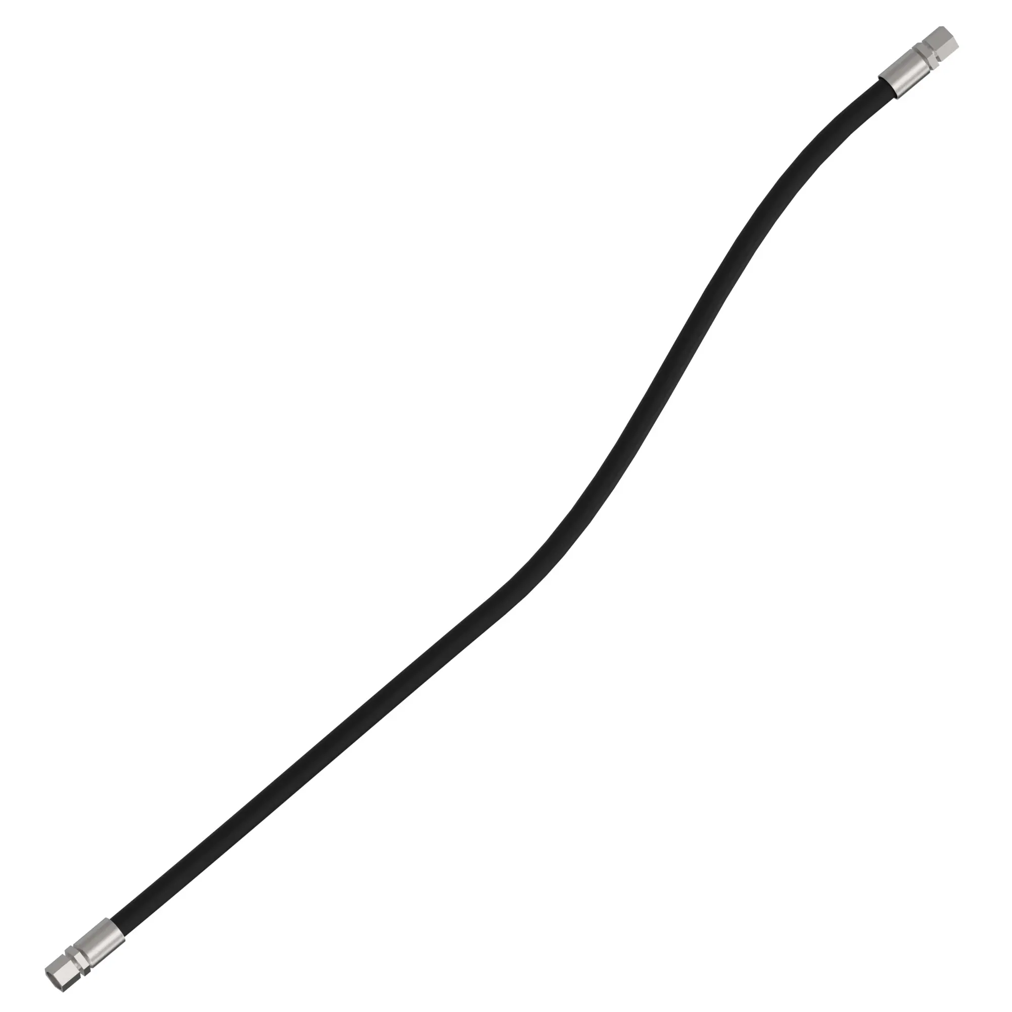 John Deere Knockdown Roller Tilt Valve Fabricated Hydraulic Hose - AXT11238