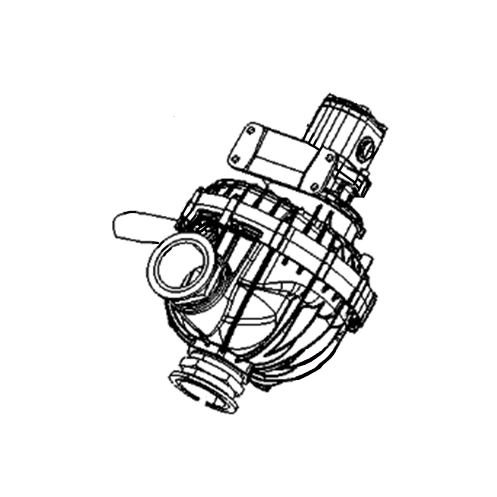 John Deere Hagie Hydraulic Motor Housing - 5HG691367