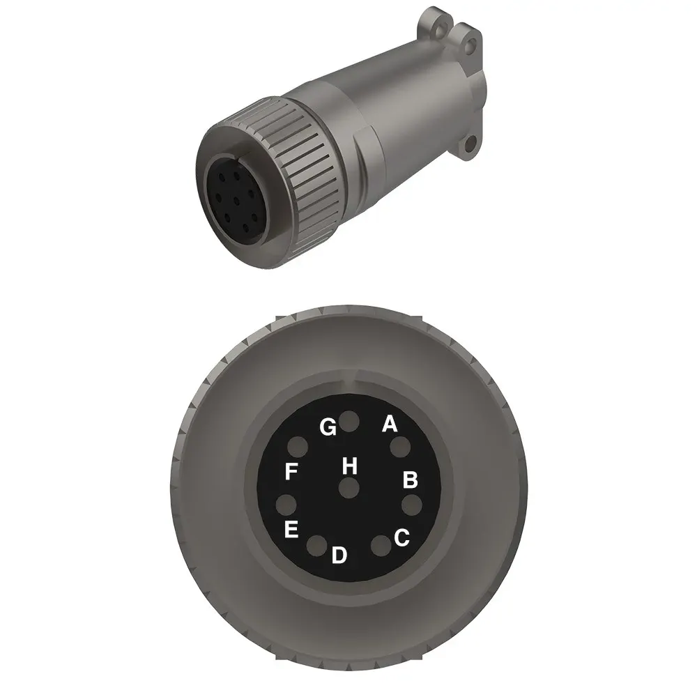 Conn Itt Ca 8W Fs Blk Plstc