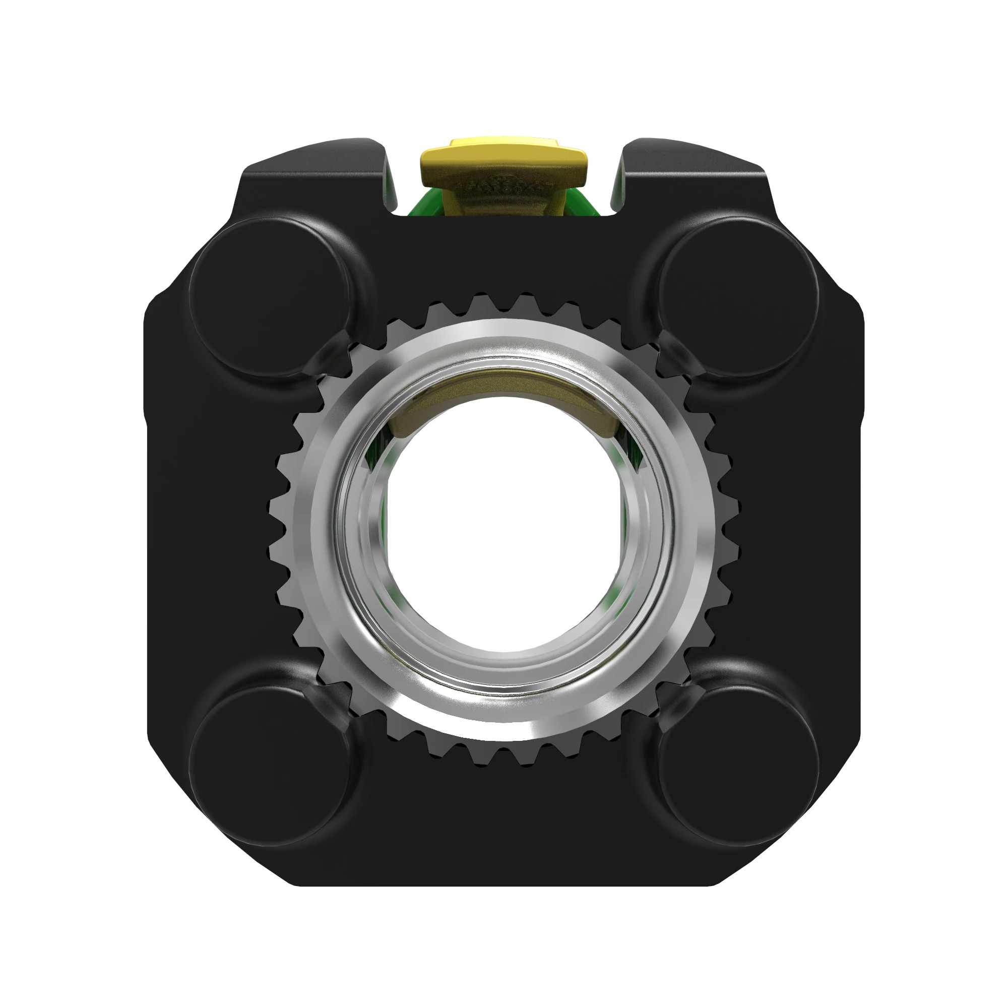 YOKE WITH LOCKING COLLAR