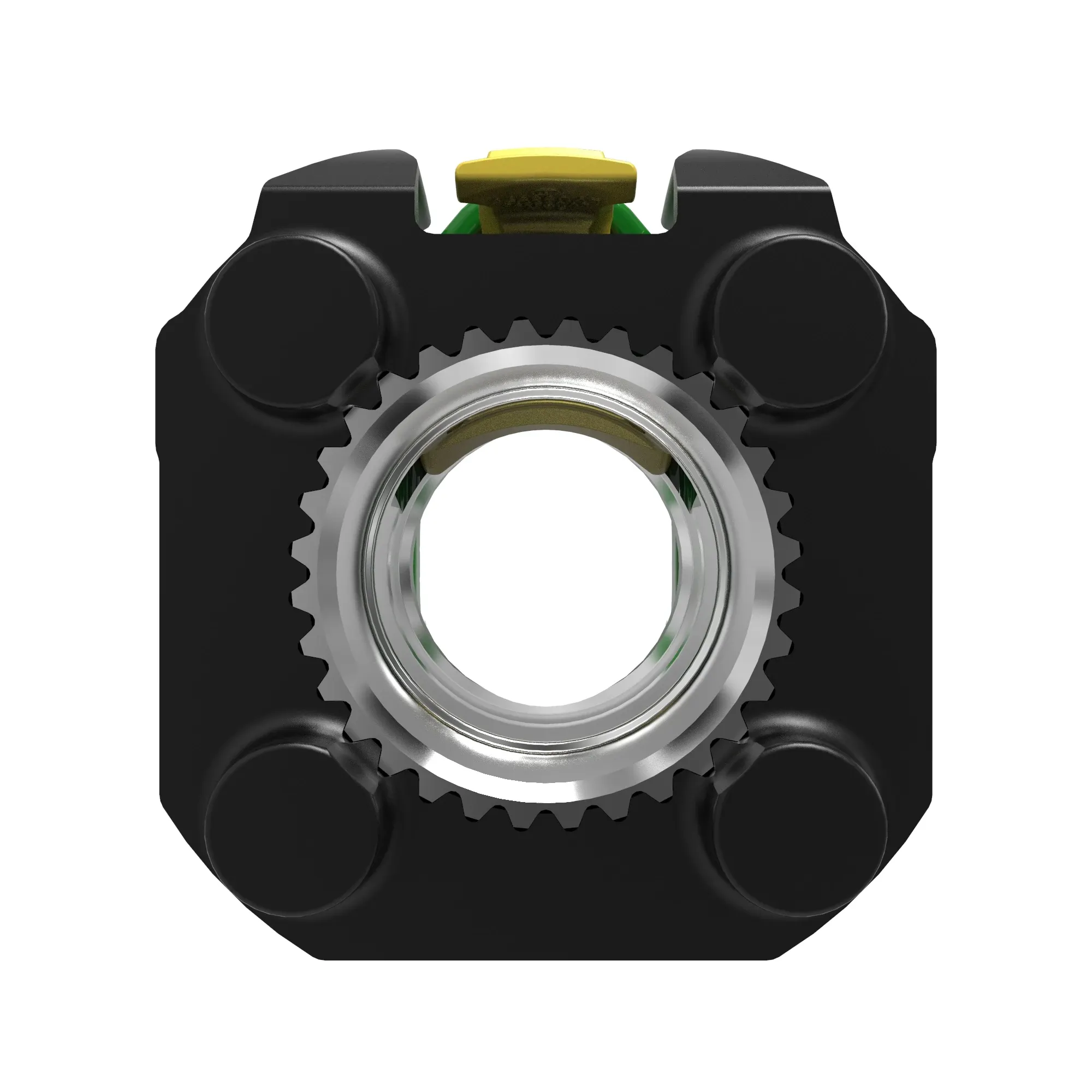 YOKE WITH LOCKING COLLAR