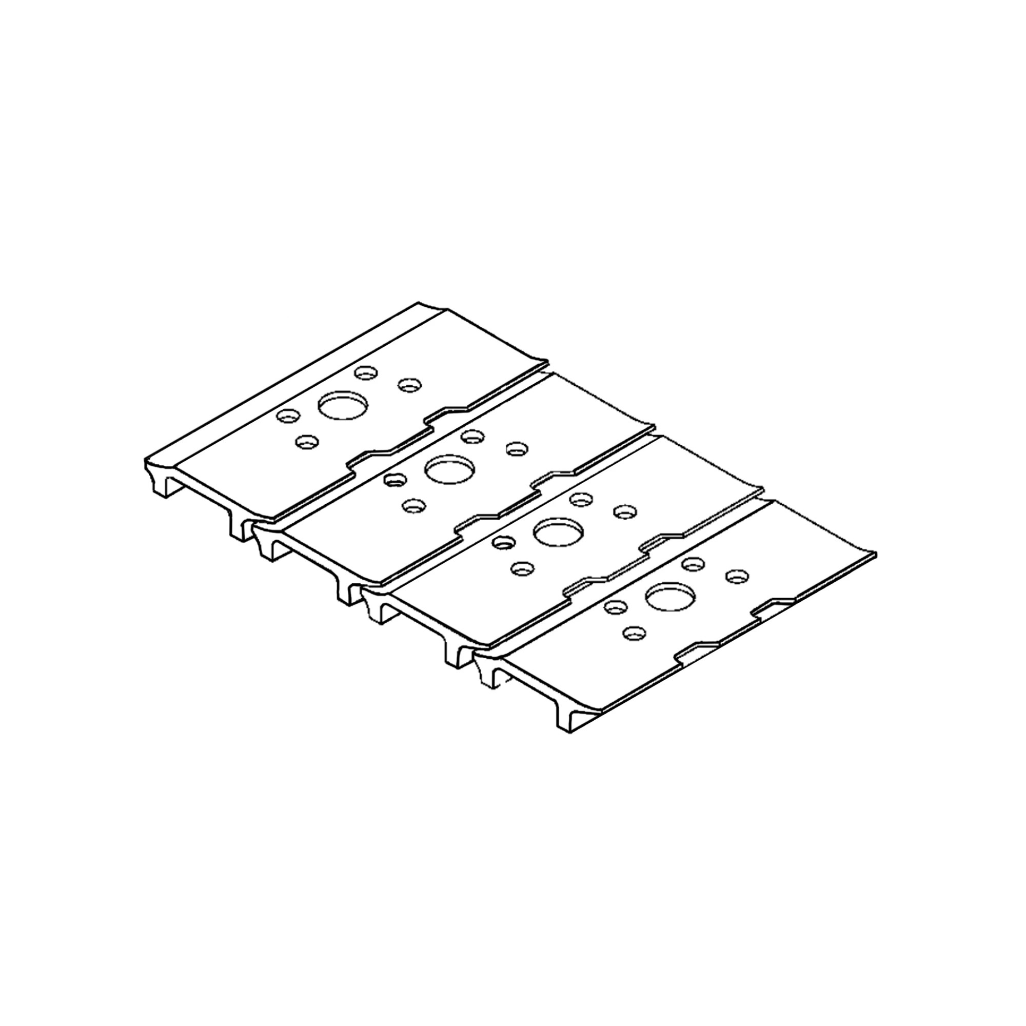 John Deere Track Chain Double Bar Shoe - 4320619