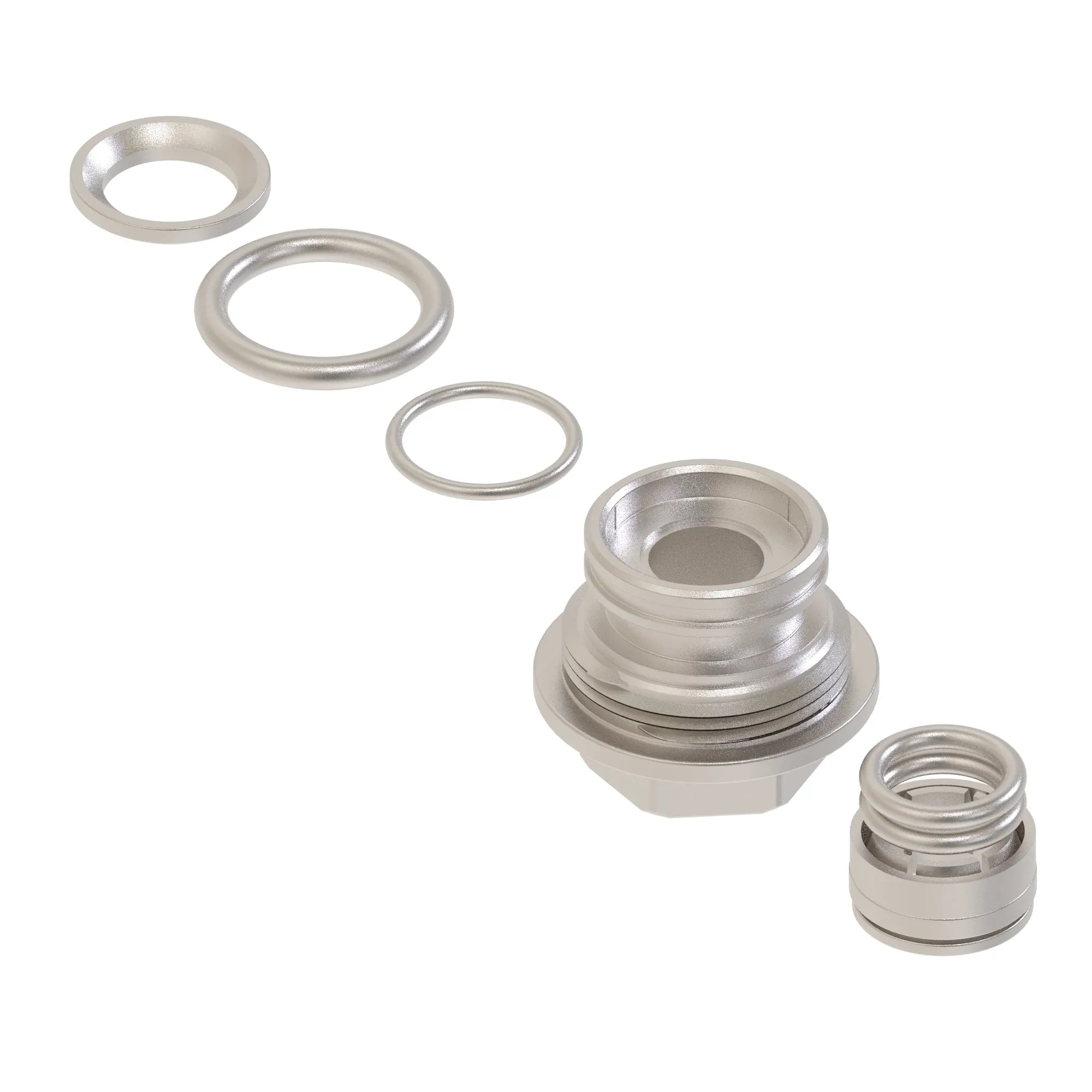 John Deere Electric Valve End Kit, 1/2 inch - AKK17528