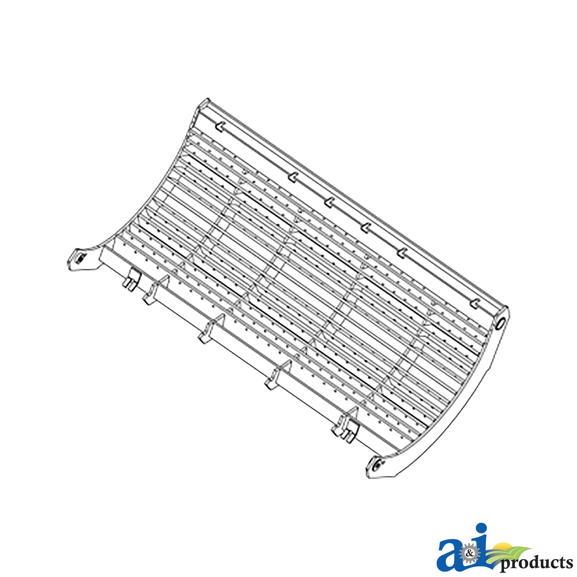 A&I Products Concave, 14 Cross Bars - A-AH136605