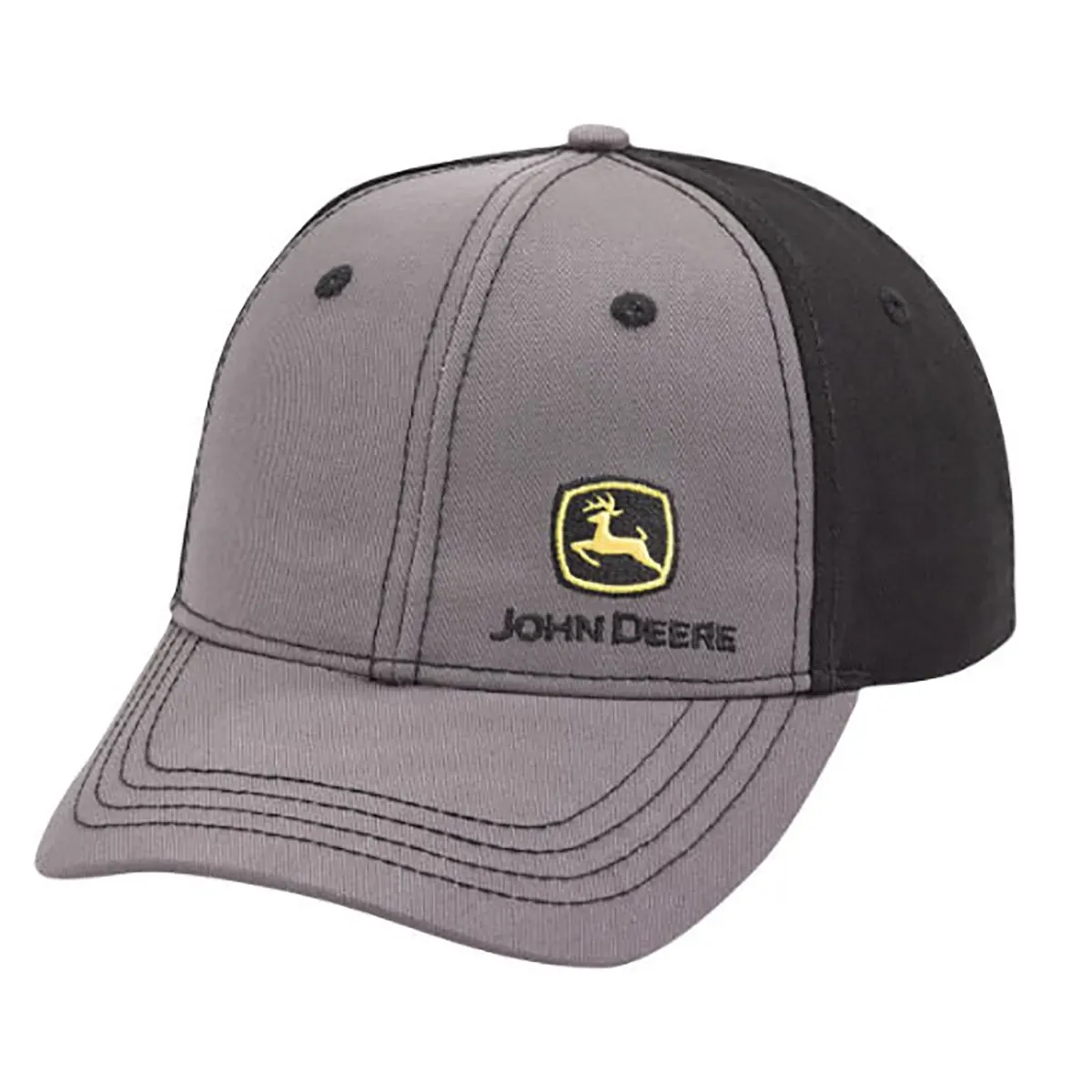 "Men's Gray and Black Chino Hat"