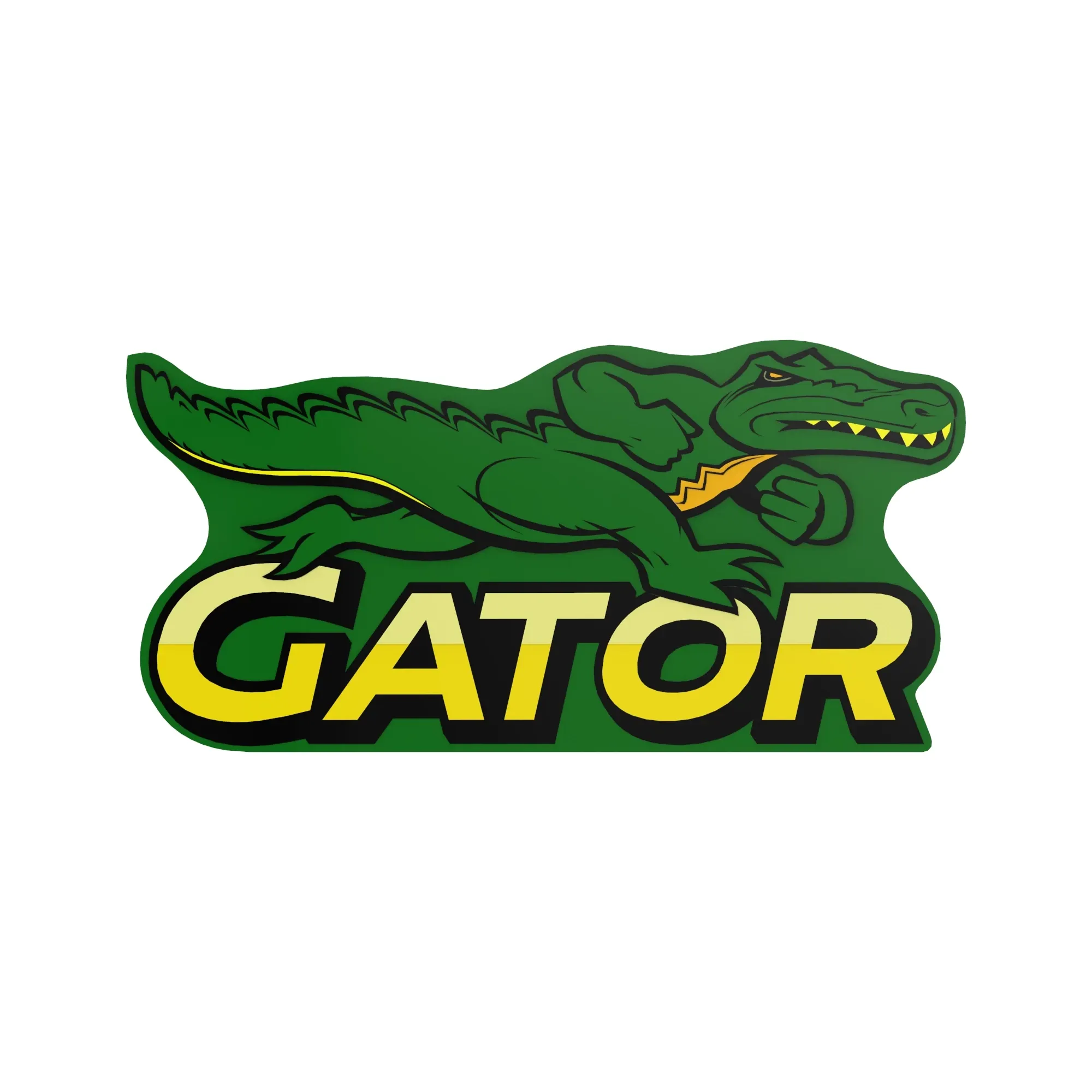 LABEL, XUV TAILGATE LH-GREEN