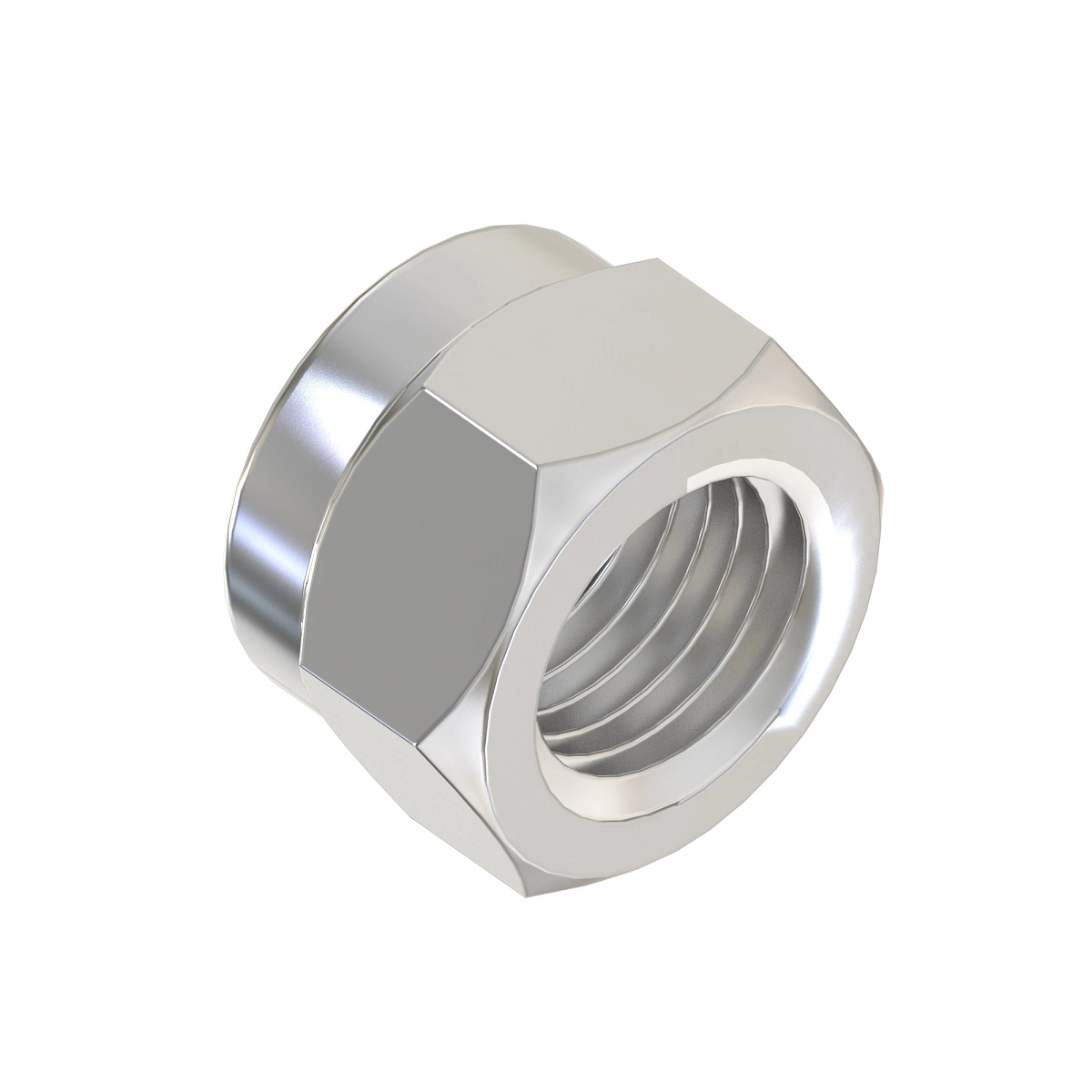 John Deere Hexagonal Lock Nut, M24 - 14M7318