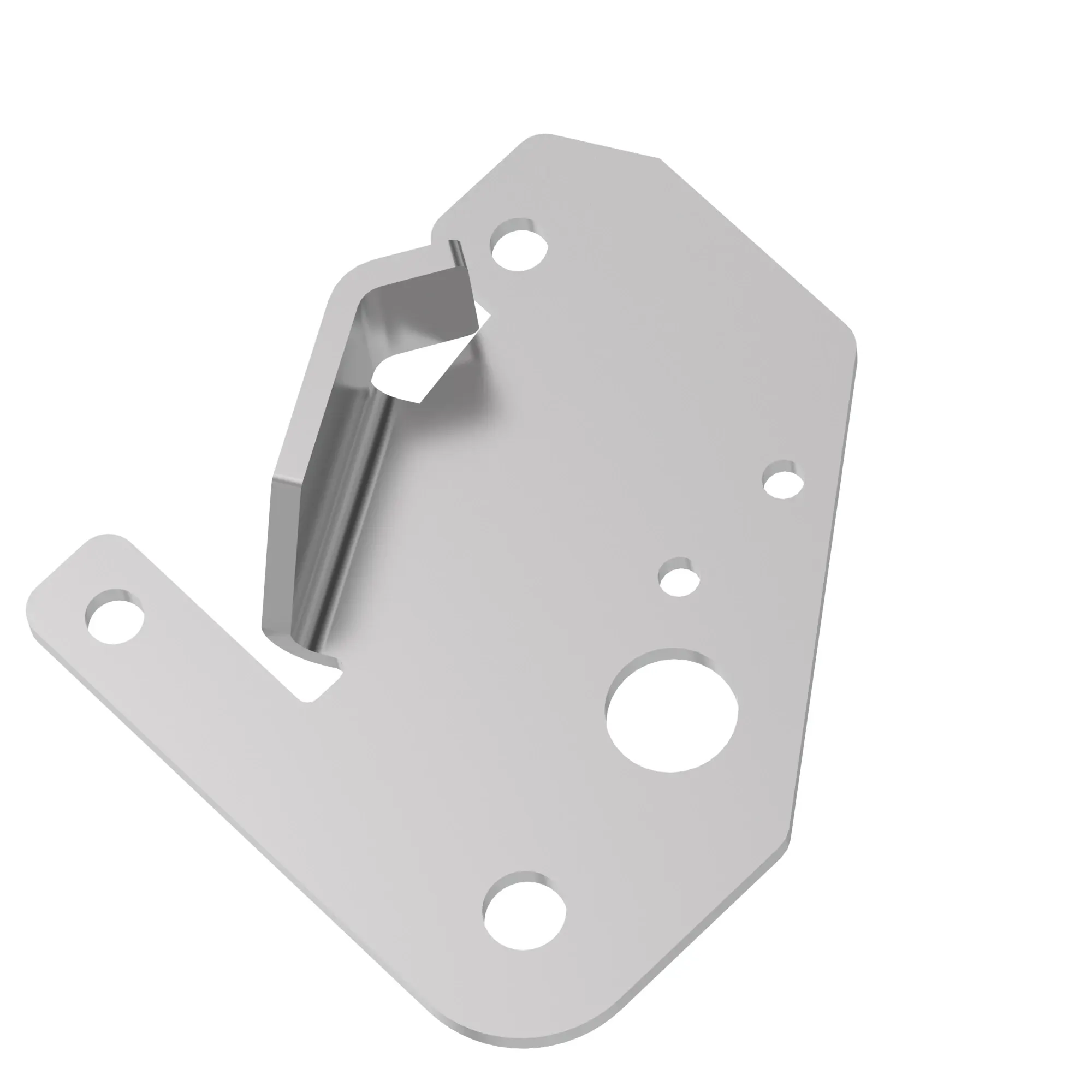 BRACKET, REAR UPSTOP