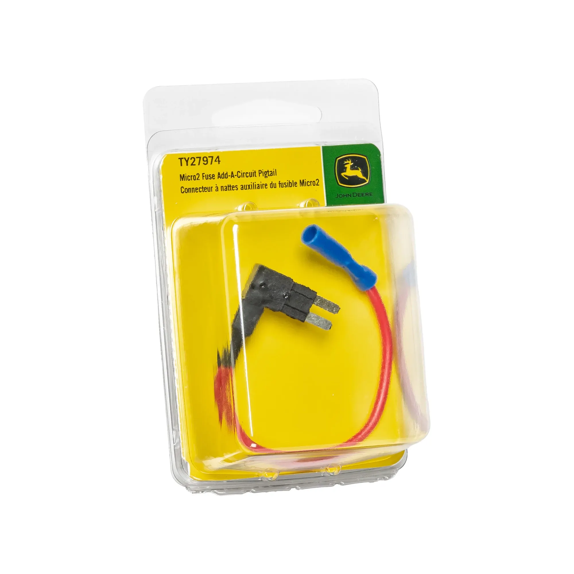 John Deere Micro2 Fuse Add-A-Circuit Pigtail - TY27974