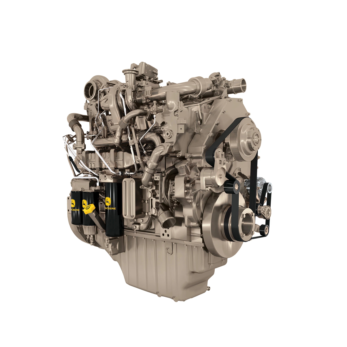 John Deere Reman REMAN Diesel Engine, 13.5 Liter, FT4 - RM100326