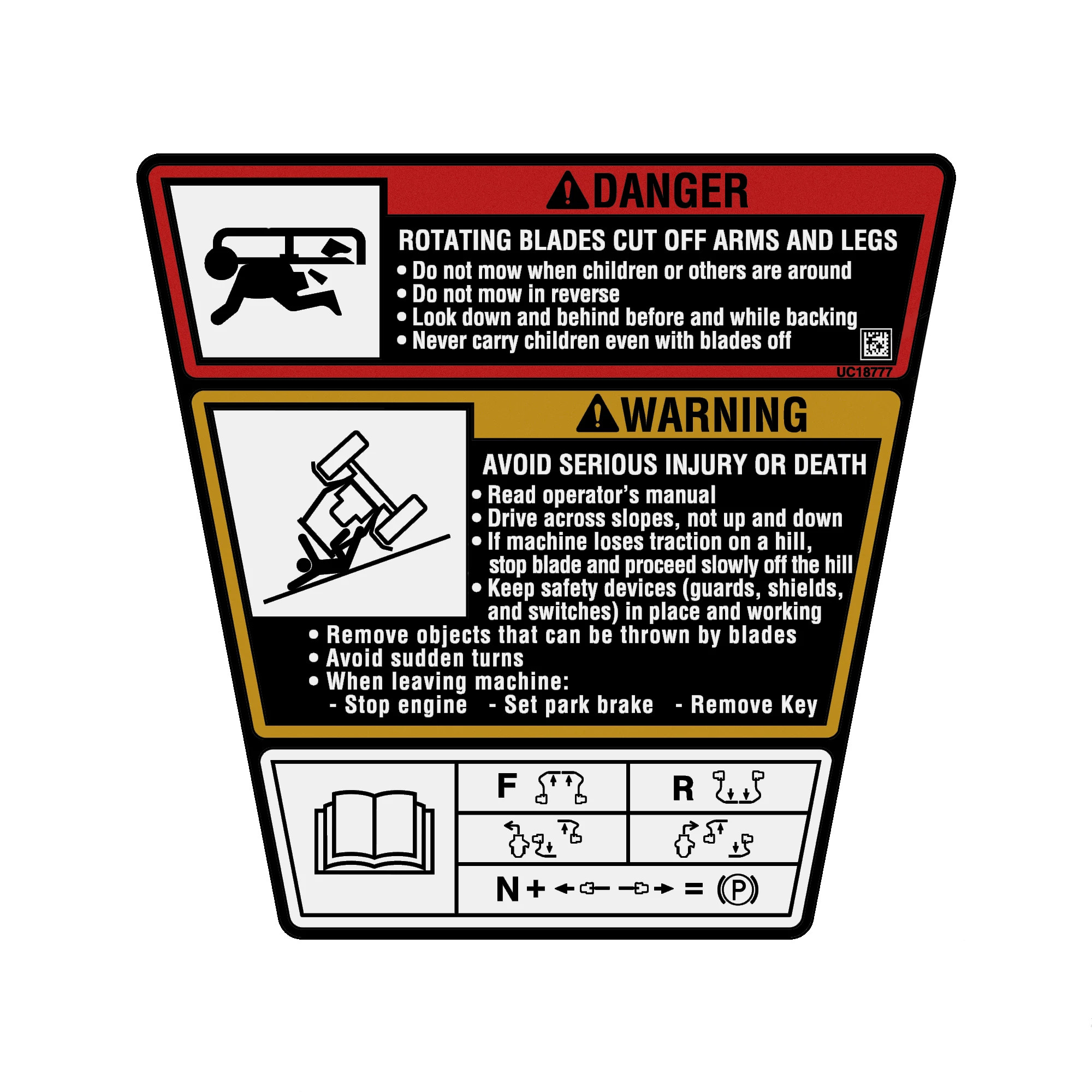 LABEL, SAFETY COMBO (EN)