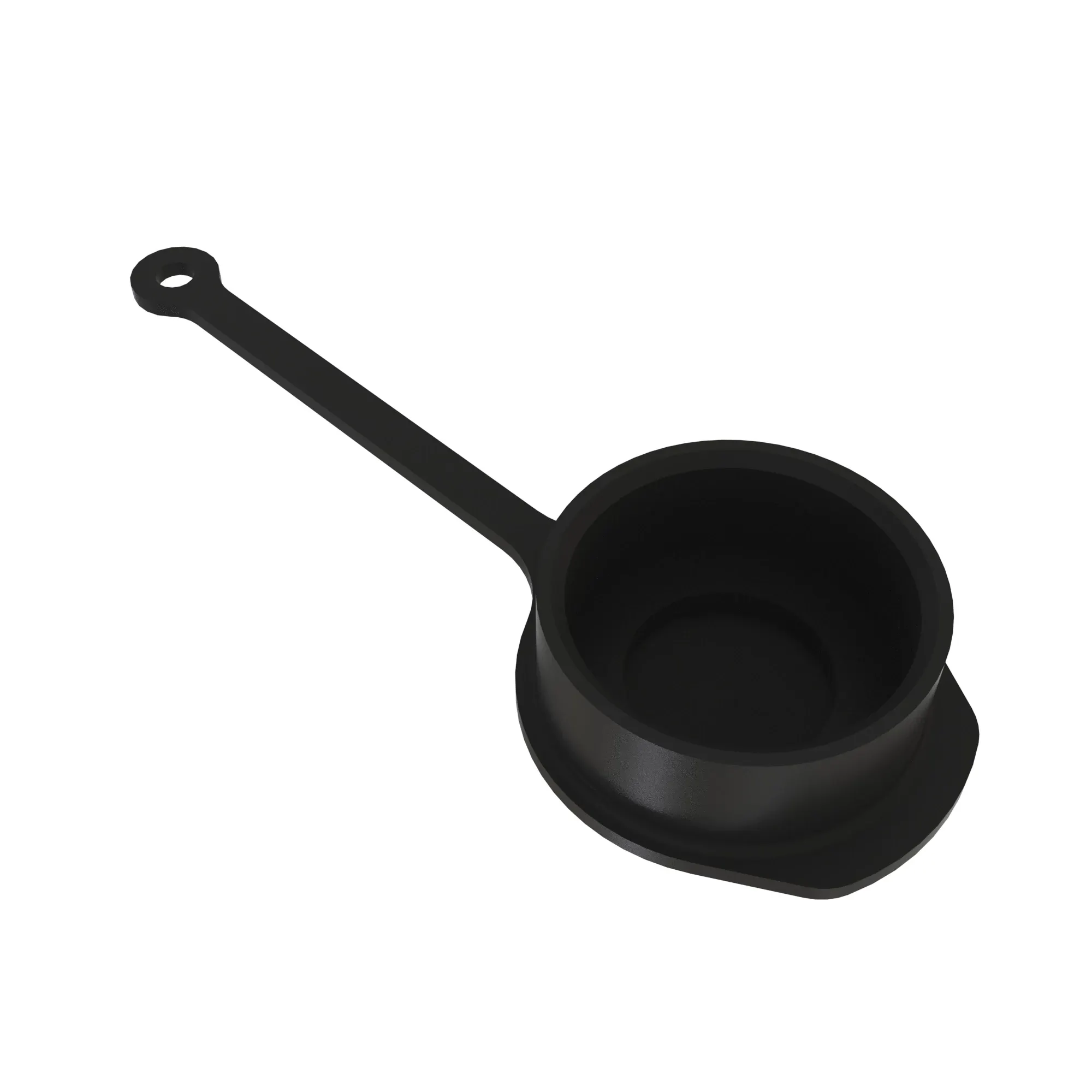 DUSTCAP GLASSMASTER J1939 BLK PLSTC
