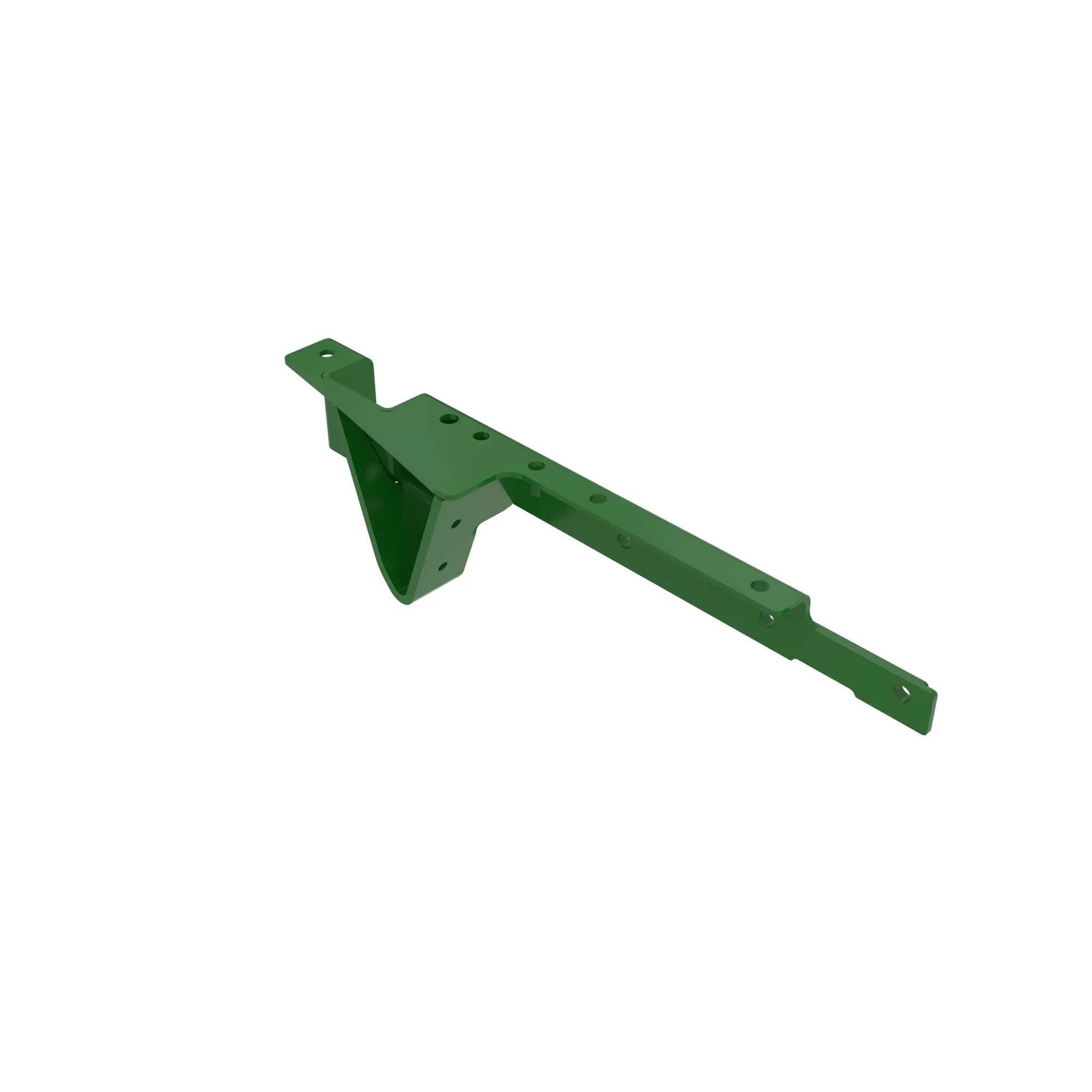 John Deere Front Feed Roll Downstop Bracket, Left Side - AXE57172
